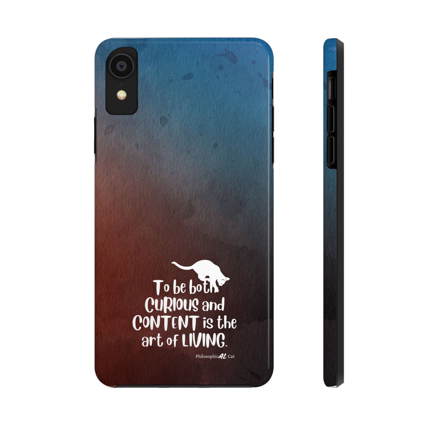 Curious & Content Tough Phone Cases