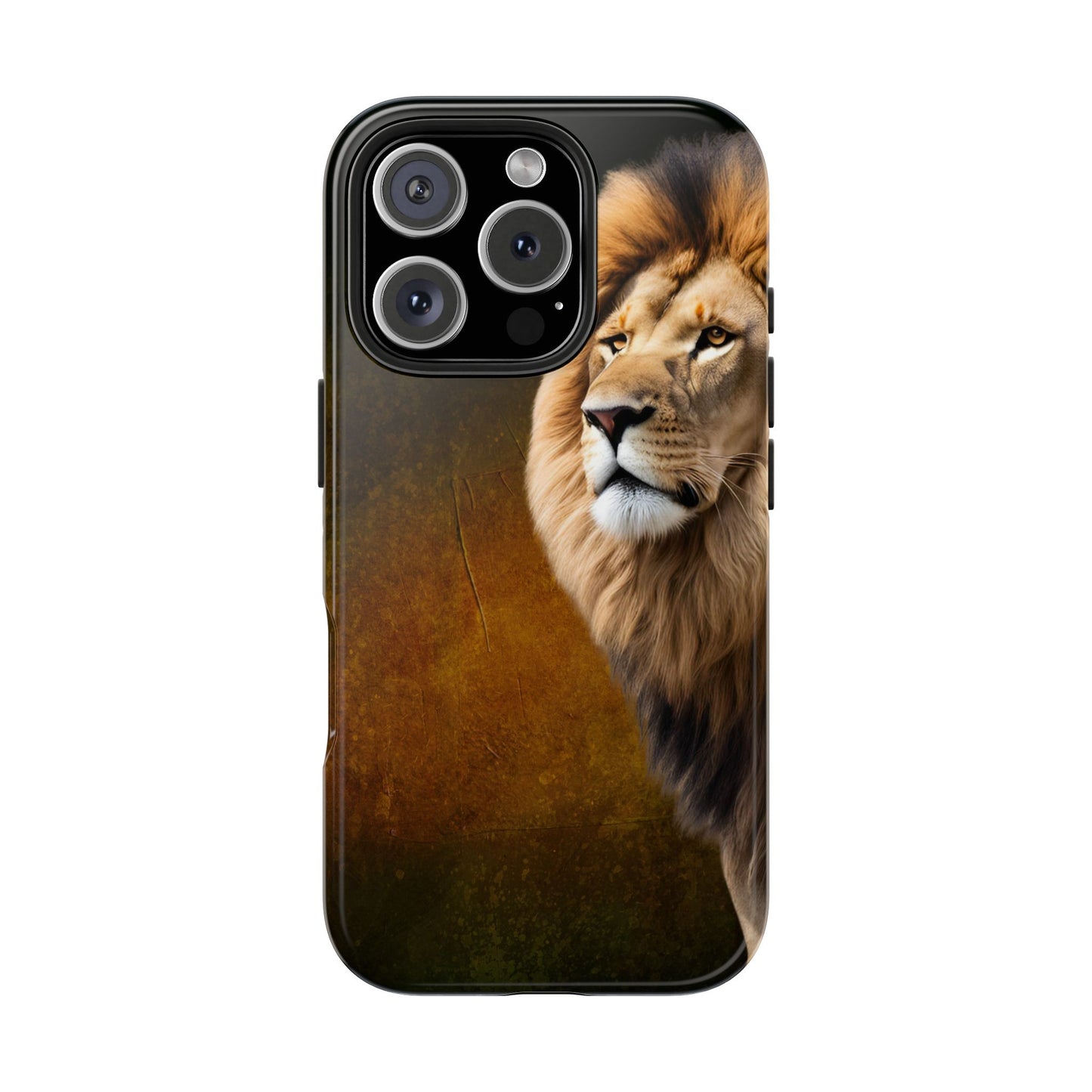 Majestic Lion Tough Phone Case - Durable Protection for Wildlife Lovers