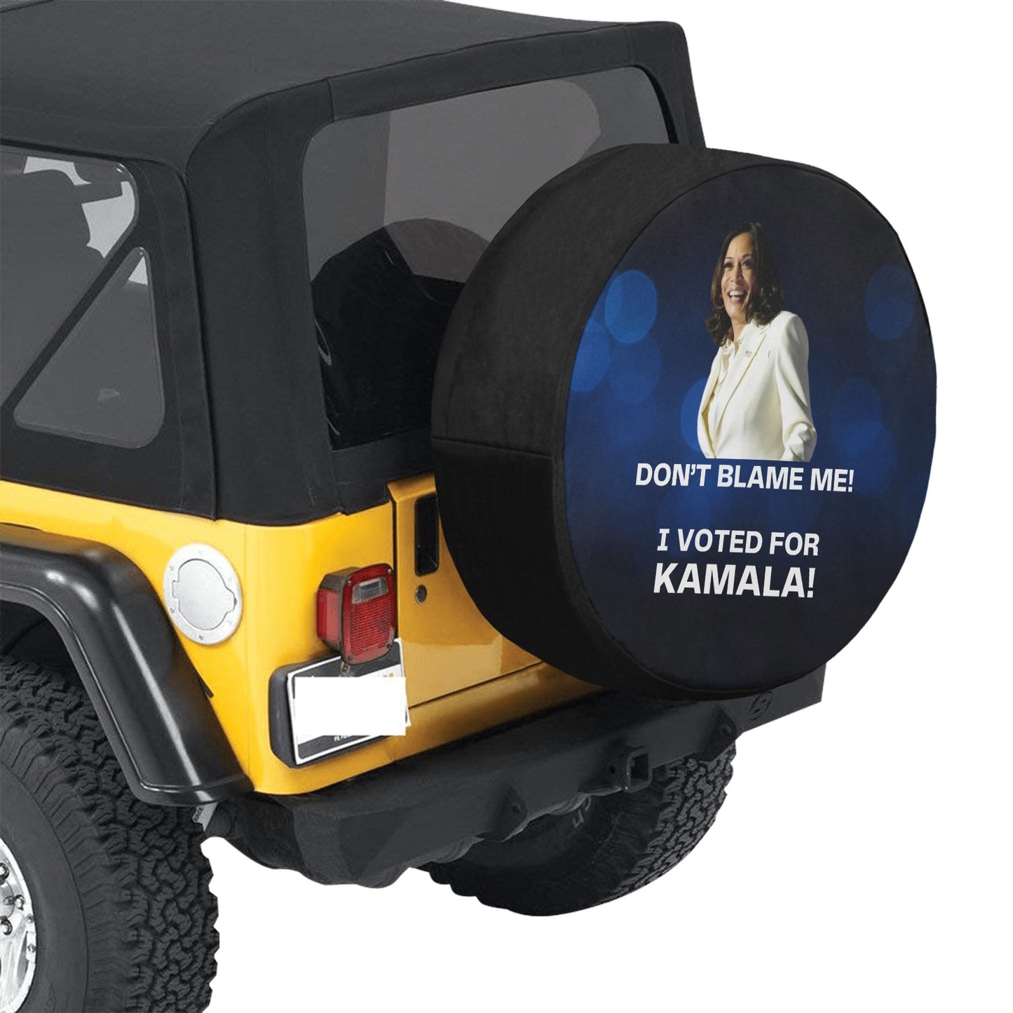 Voted for Kamala Spare Tire Cover(Large)(17")