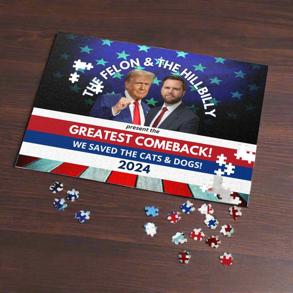 Felon & Hillbilly Comeback Jigsaw Puzzle (30, 110, 252, 500 Piece)