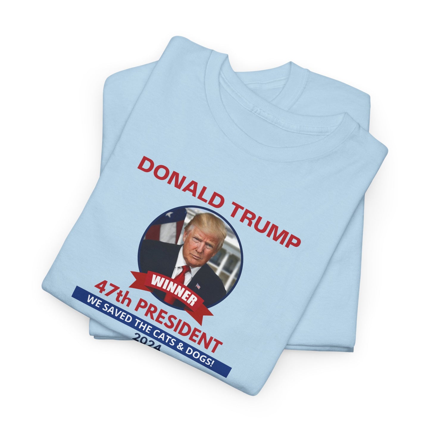 Donald Trump 47th President Unisex Heavy Cotton Tee