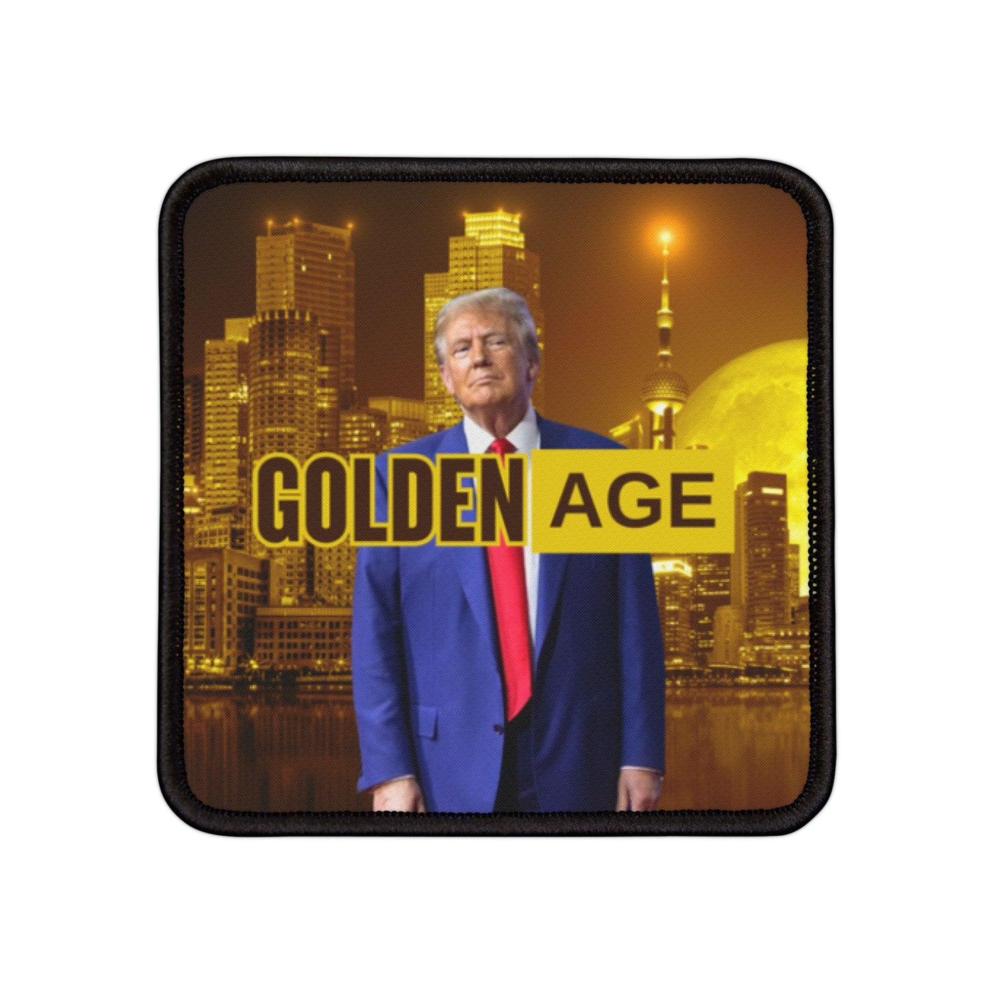 Trump Golden Age Iron-On Patches