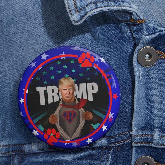 Stars & Trump 47 Pin Buttons