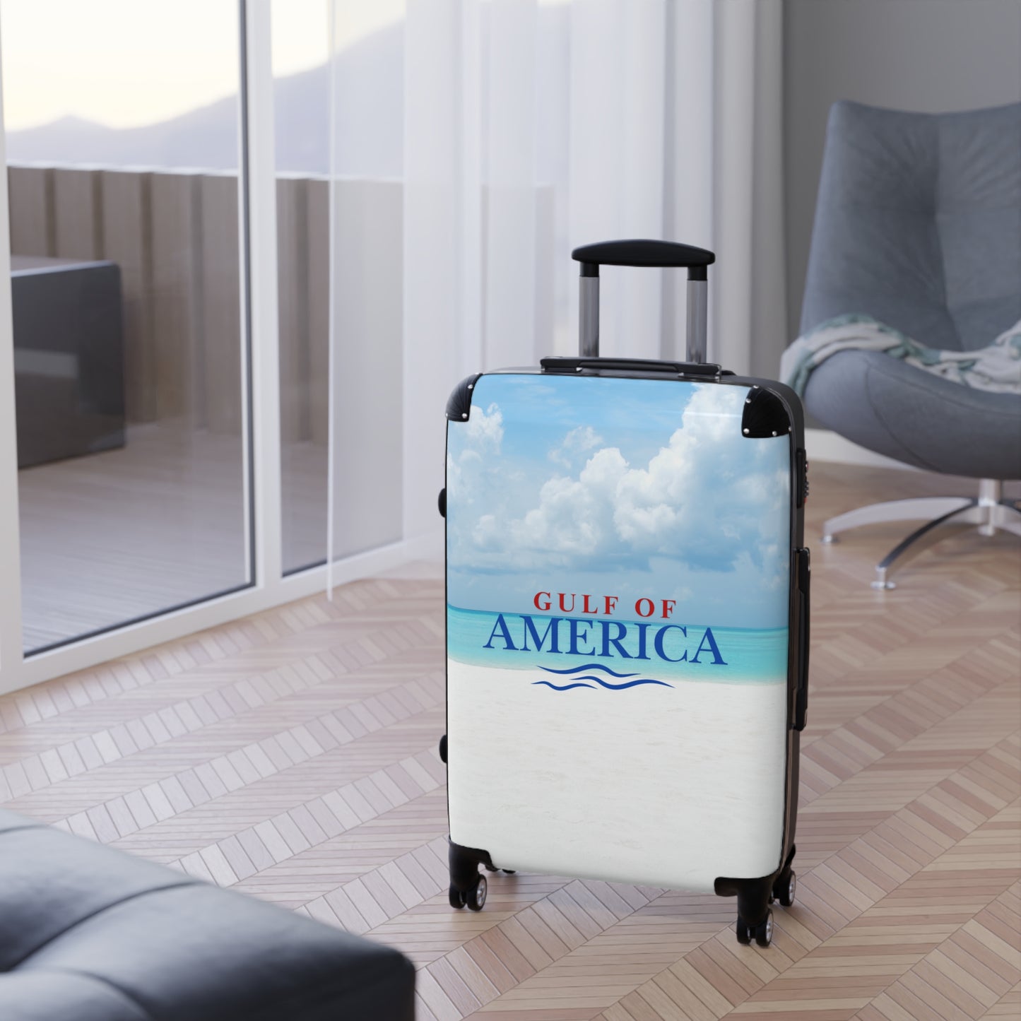 Gulf of America Beach Suitcase