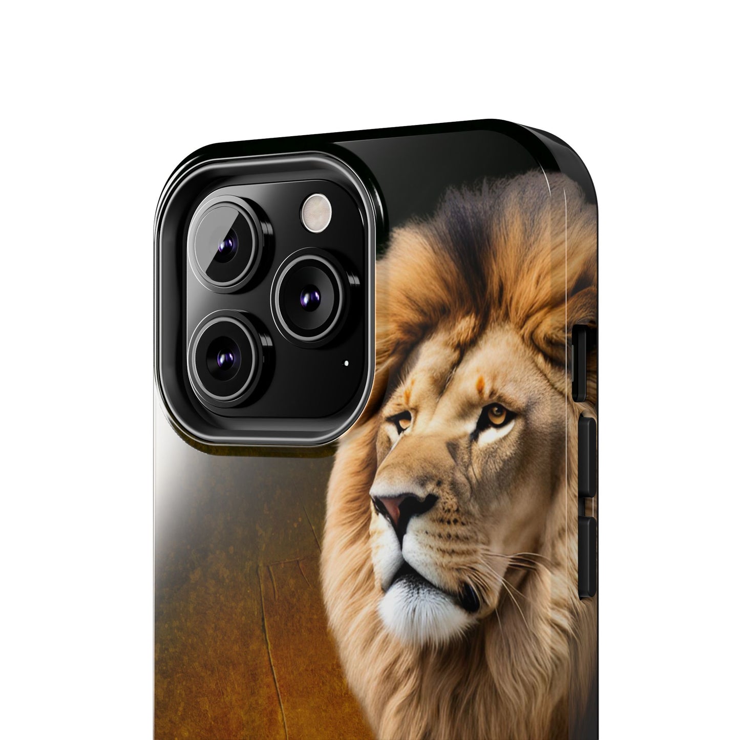 Majestic Lion Tough Phone Case - Durable Protection for Wildlife Lovers