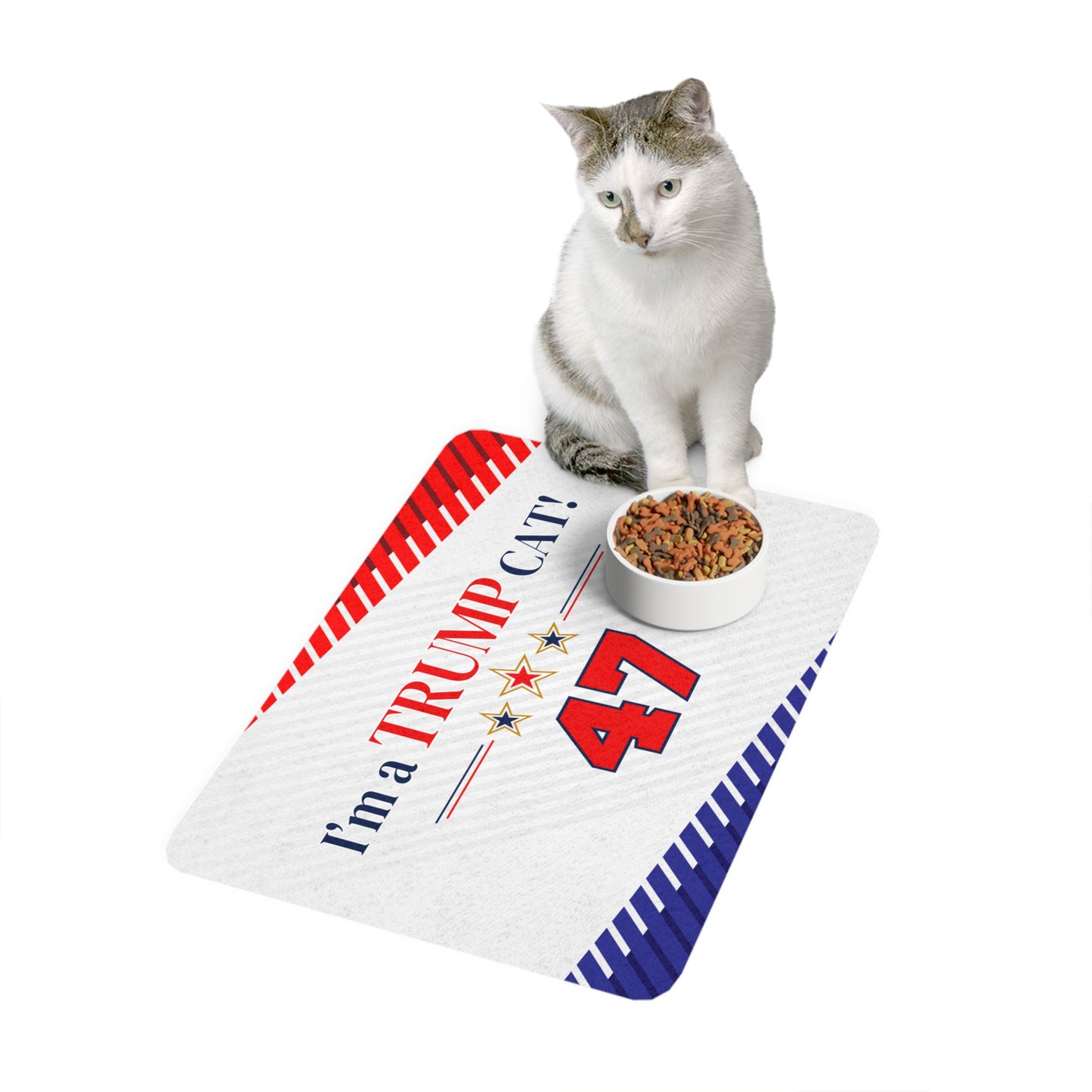 Trump Cat Food Mat (12x18)