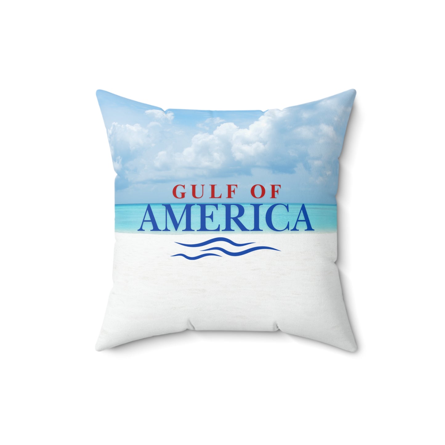 Gulf of America Decorative Pillow