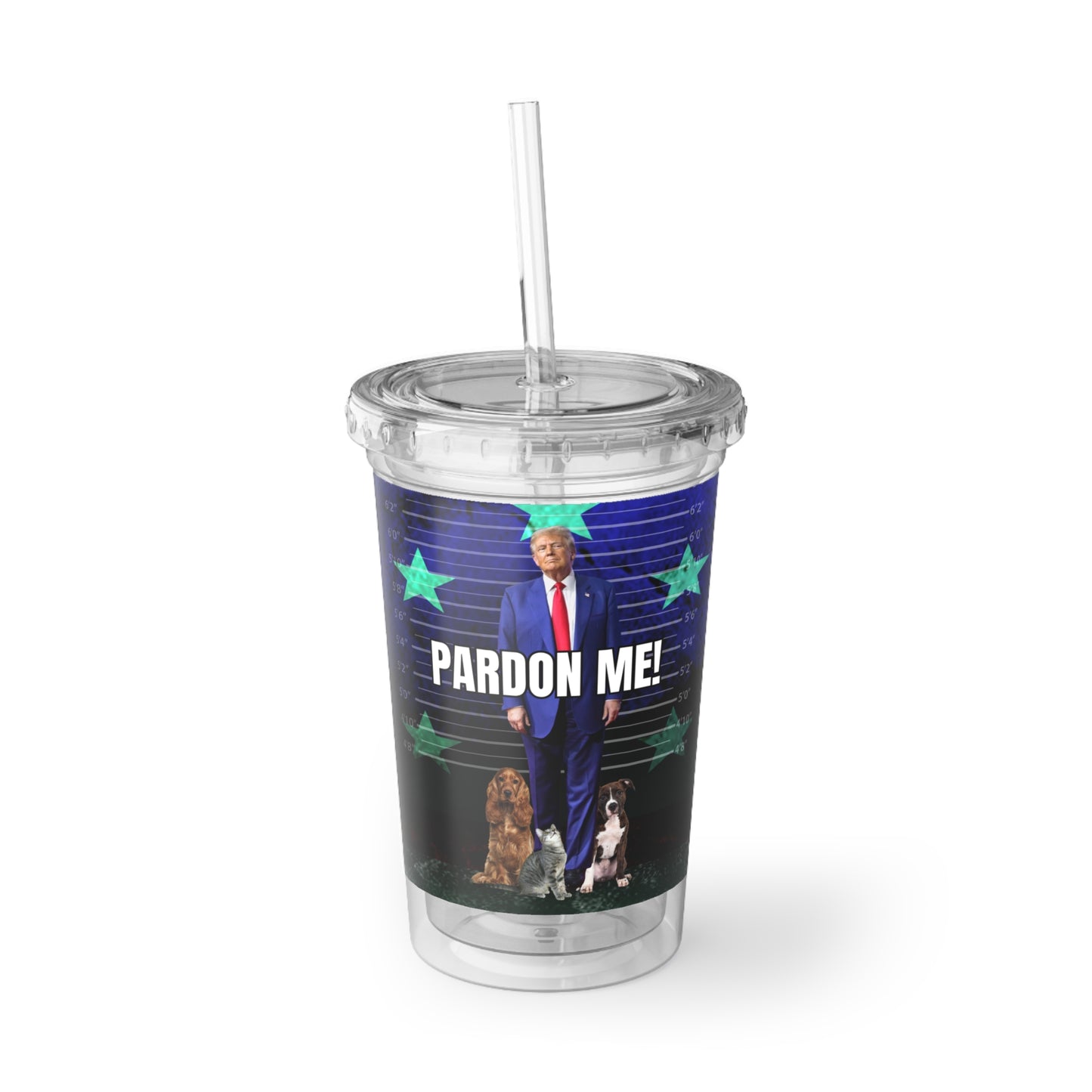 Pardon Me Joe Suave Acrylic Cup