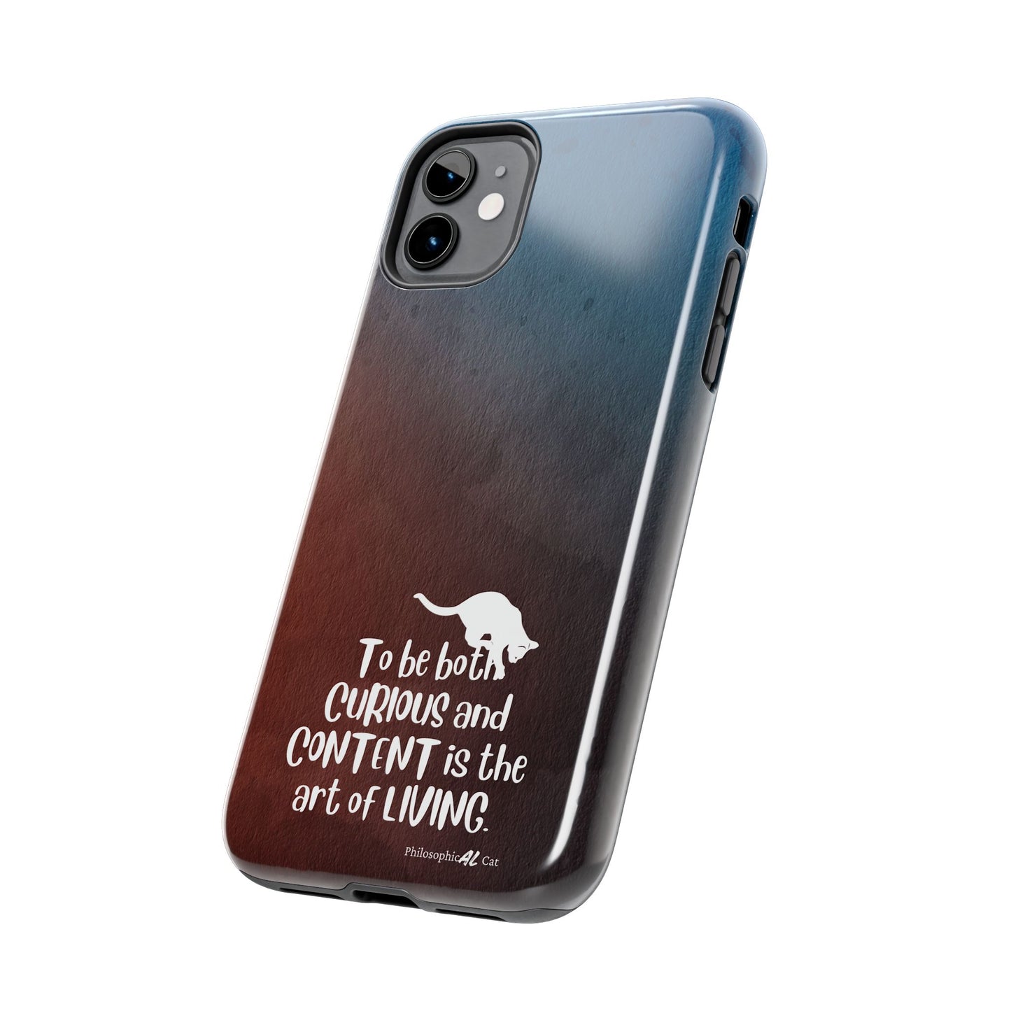 Curious & Content Tough Phone Cases