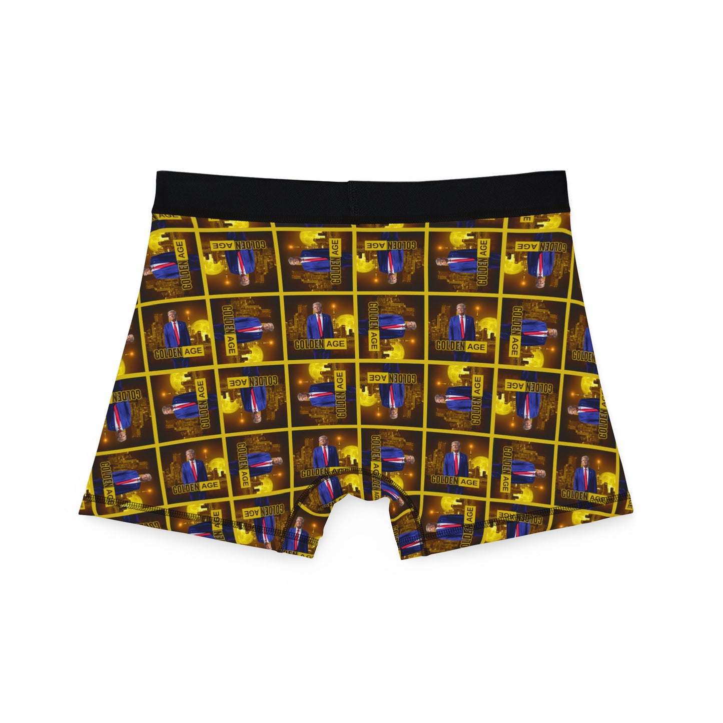 Trump Golden Age Pattern Men's Boxers