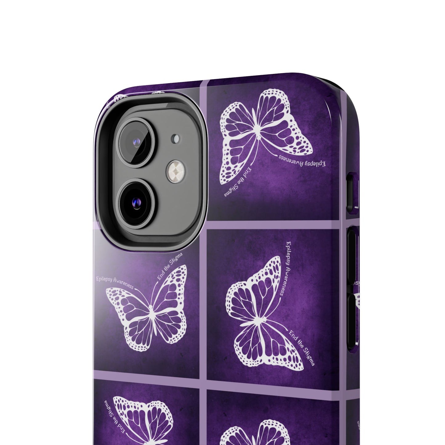 Elegant Butterfly Tough Phone Case - Stylish Protection for Nature Lovers