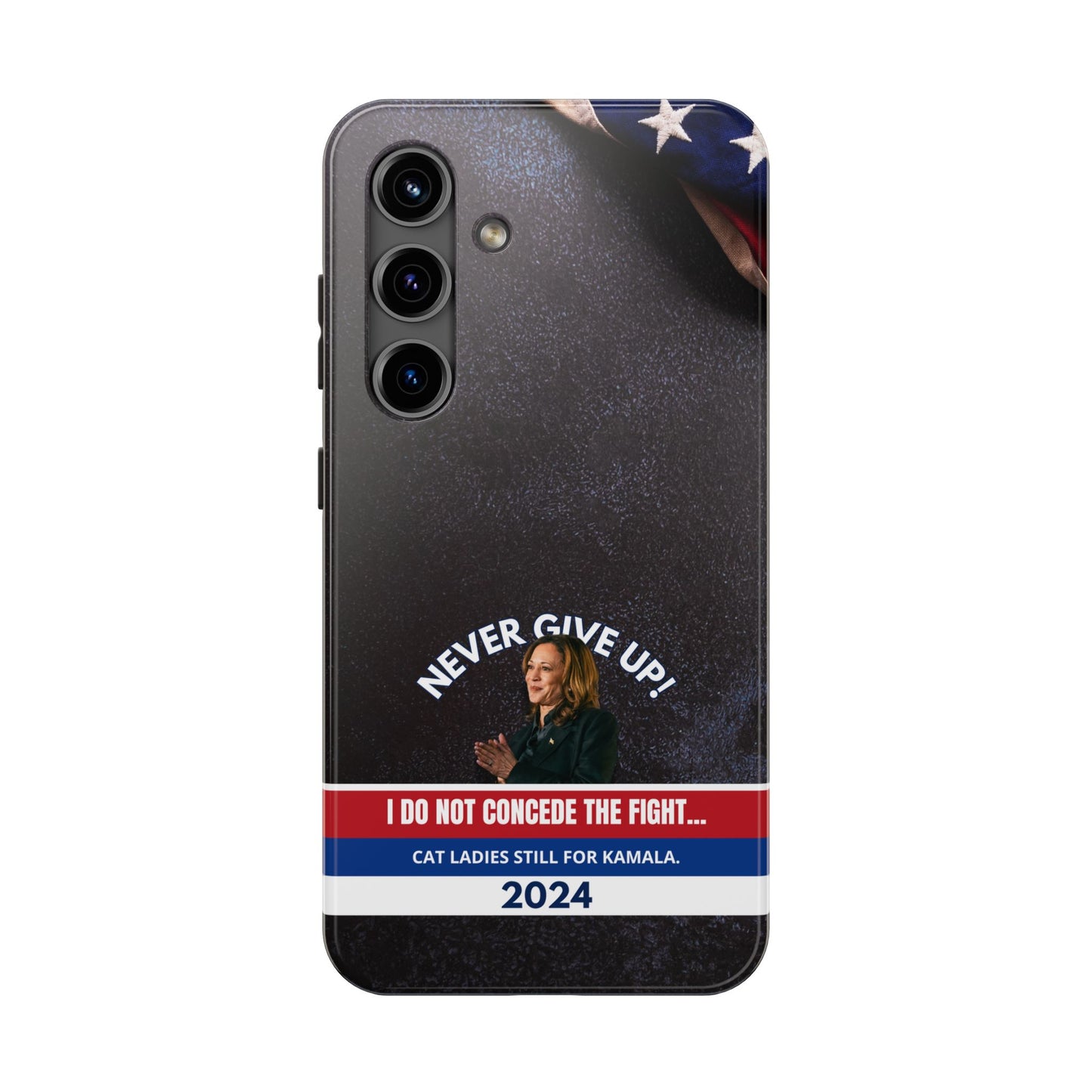 Never Give Up - Kamala Tough Phone Cases