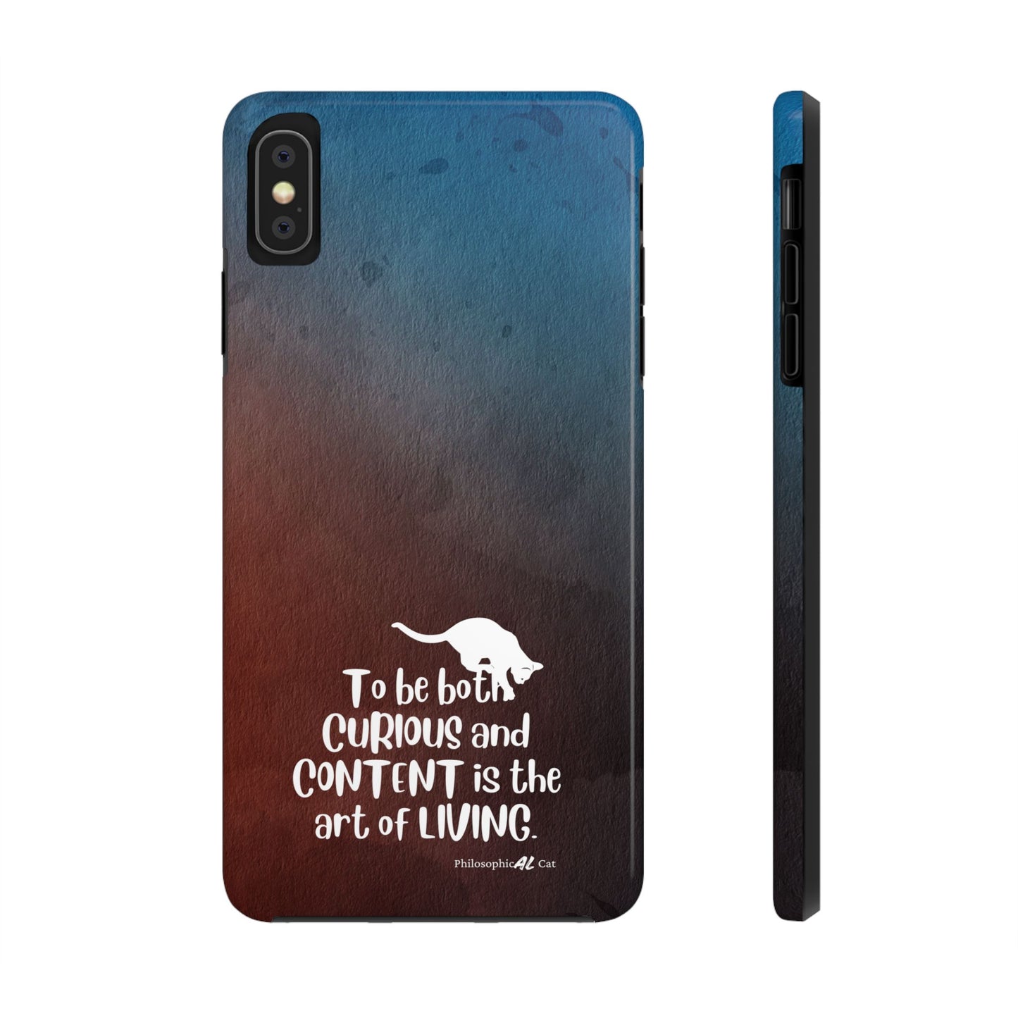 Curious & Content Tough Phone Cases