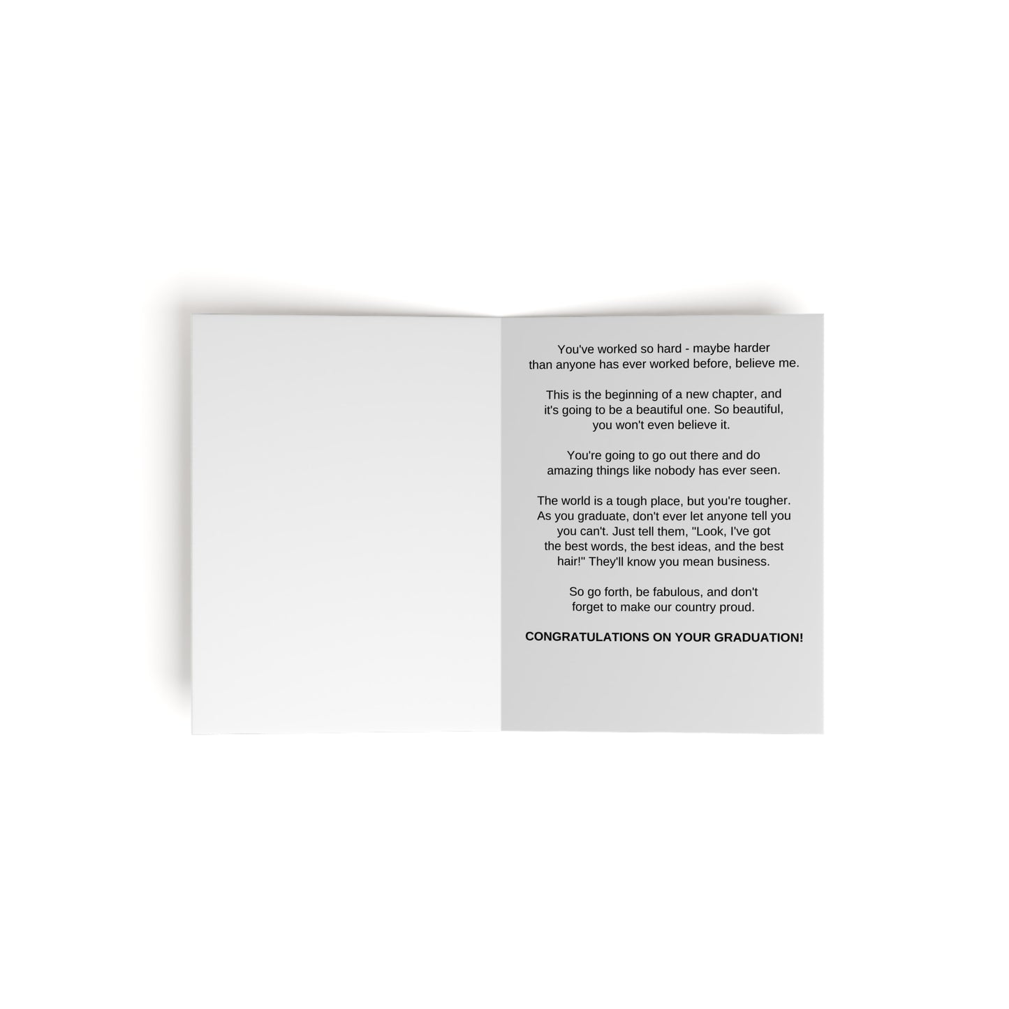 Donald Trump Graduation Greeting Cards (8, 16, and 24 pcs)