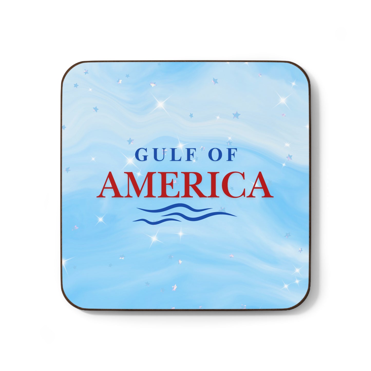 Gulf of America Hardboard Back Coaster