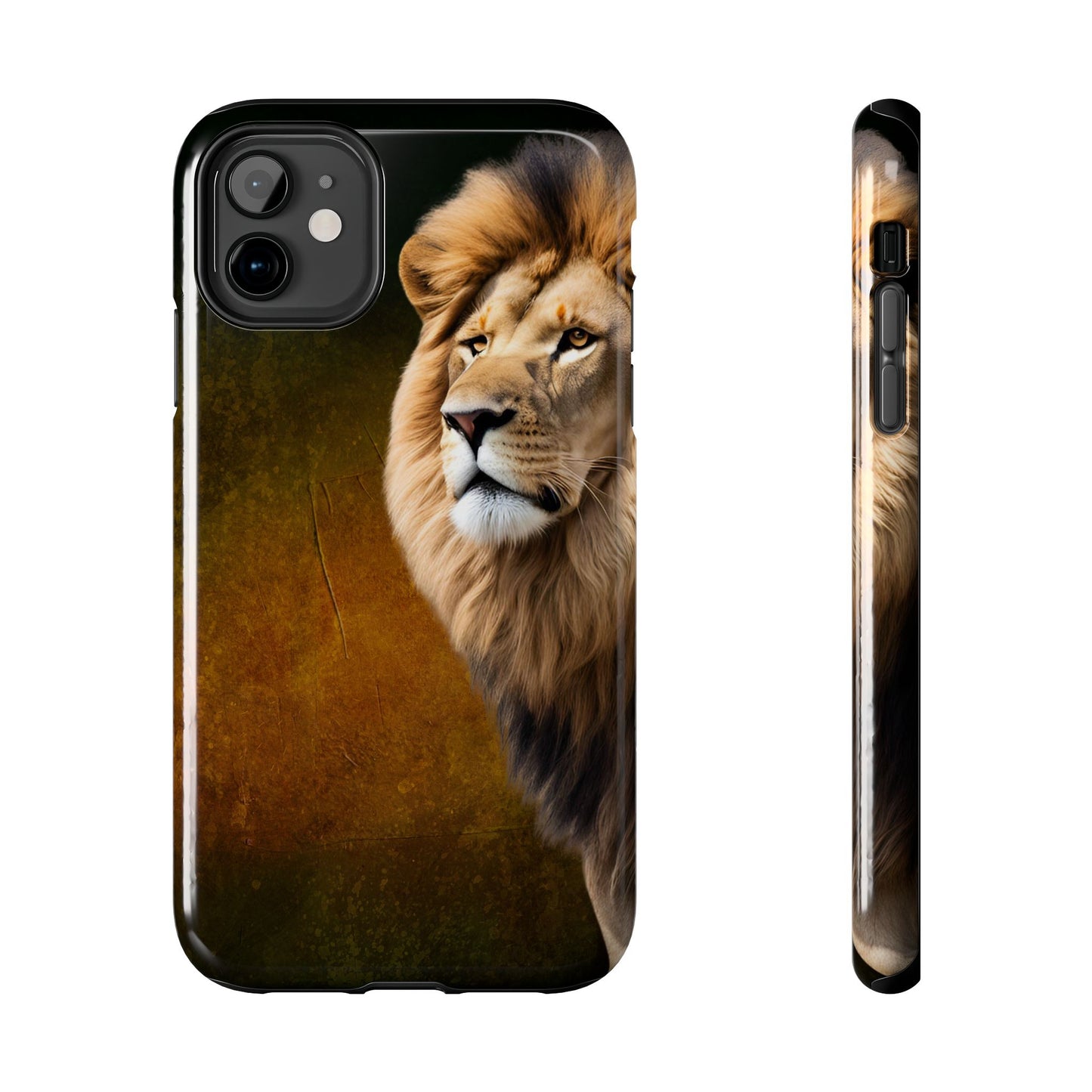 Majestic Lion Tough Phone Case - Durable Protection for Wildlife Lovers