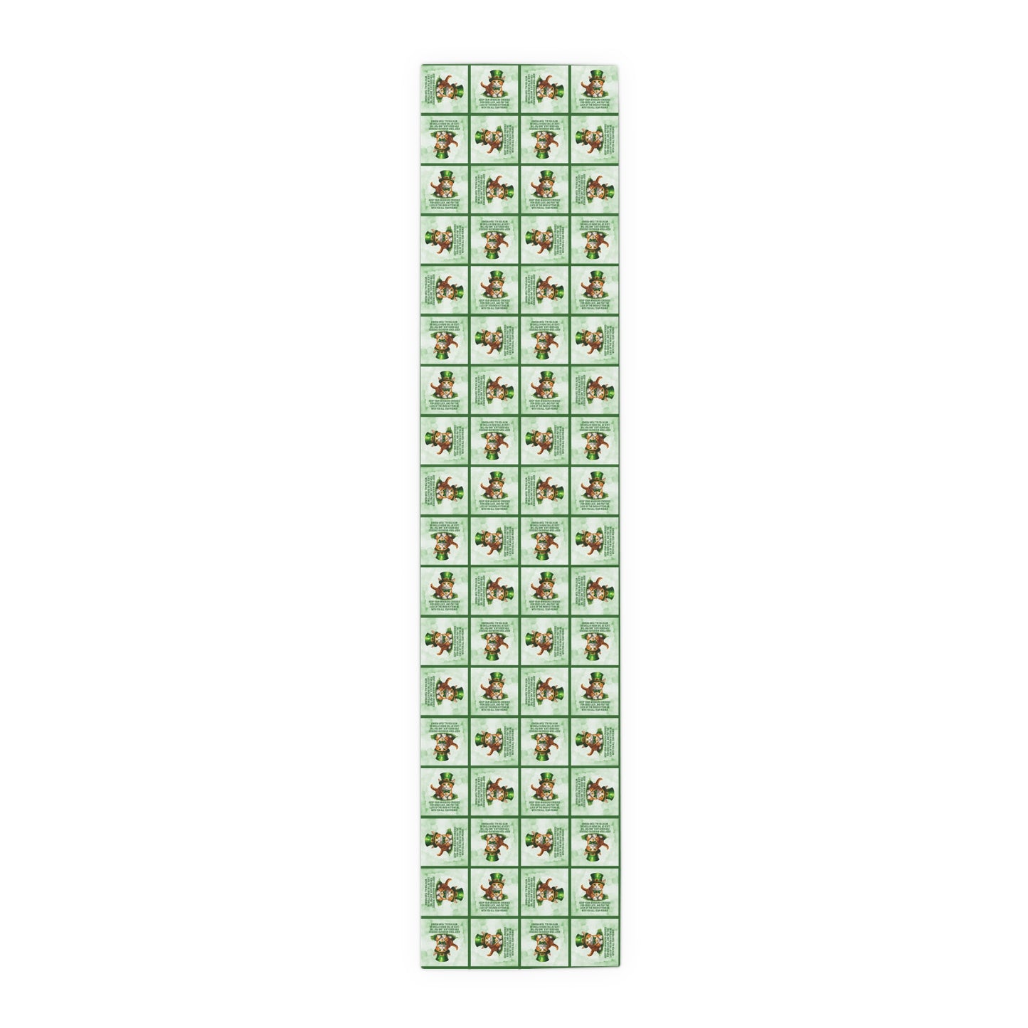 Irish Kitten Wish Table Runner