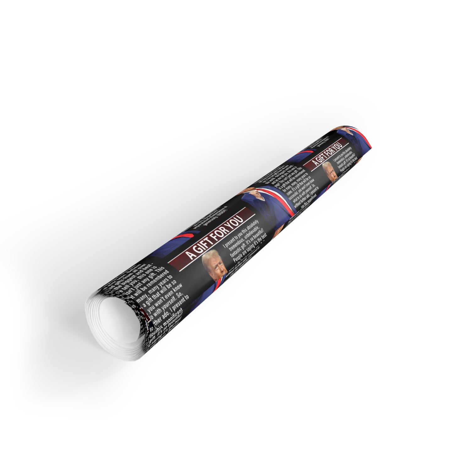 Trump All Occasion Gift Wrapping Paper Rolls, 1pc