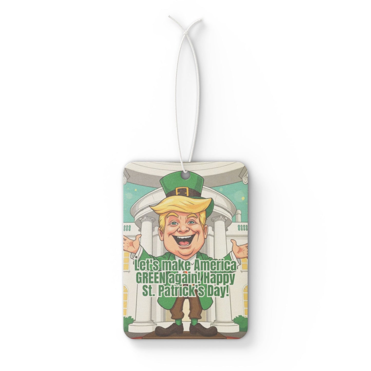 Trump Make America Green Again Car Air Freshener