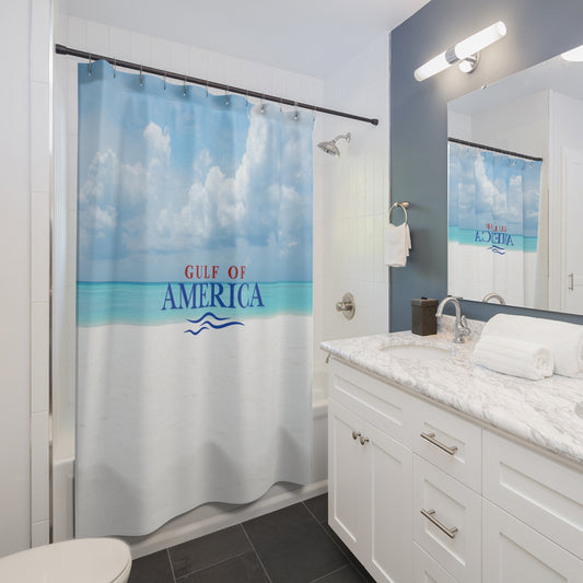 Coastal Paradise Shower Curtain - Gulf of America Design