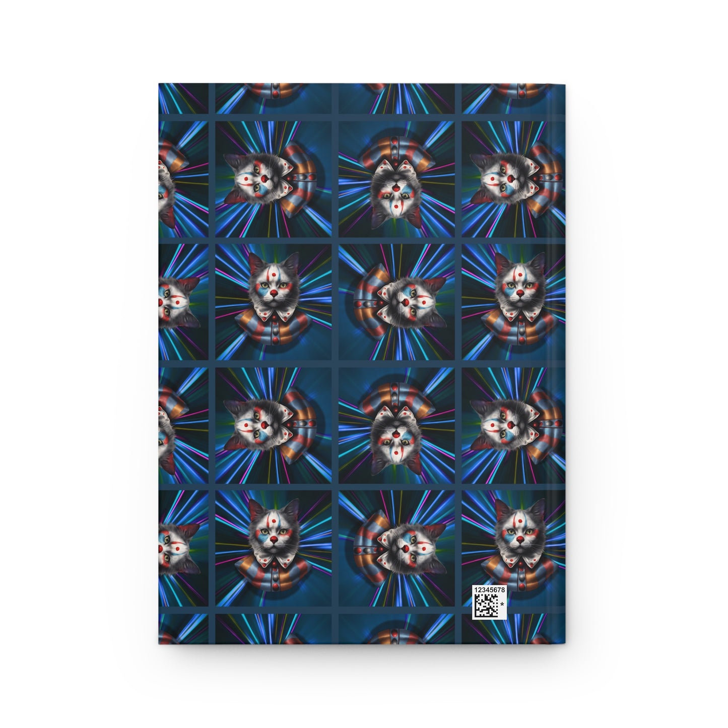 Clown Cat Hardcover Journal