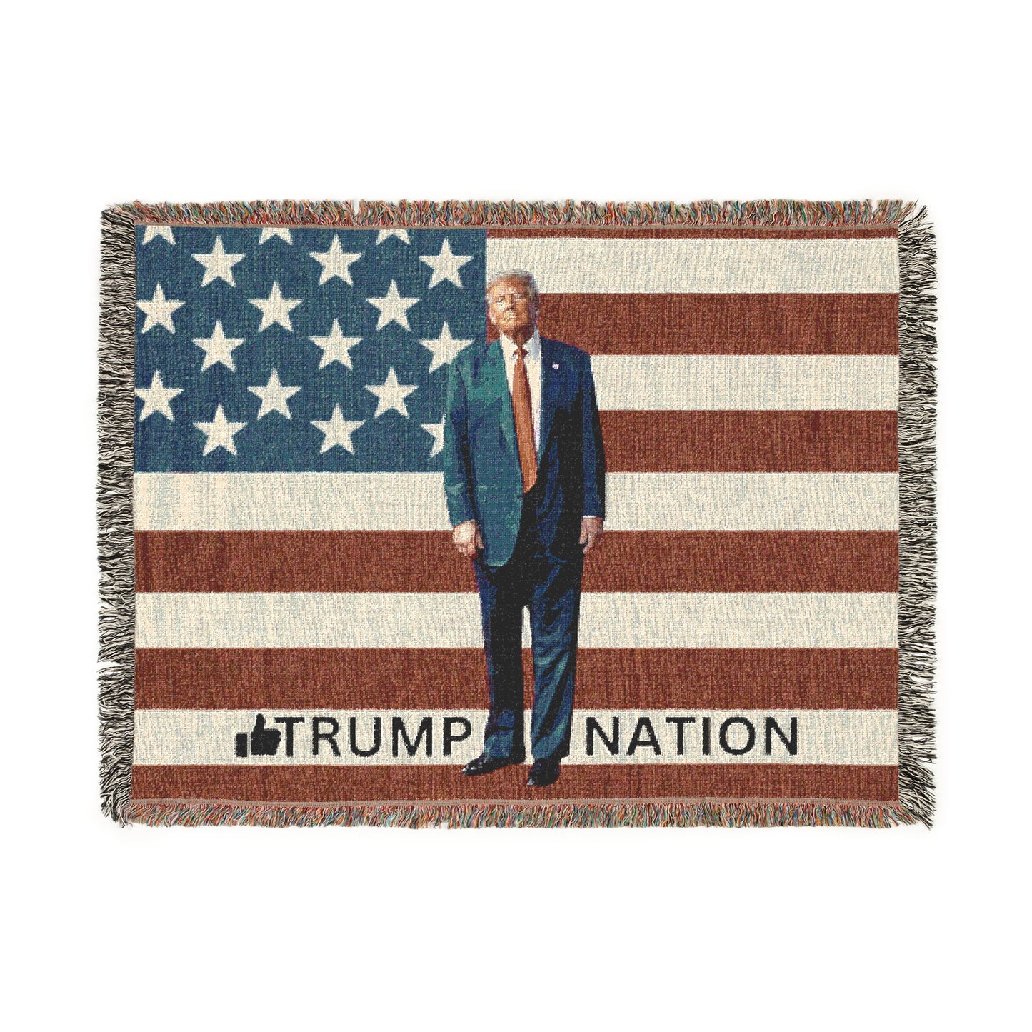 Trump Nation Woven Blanket