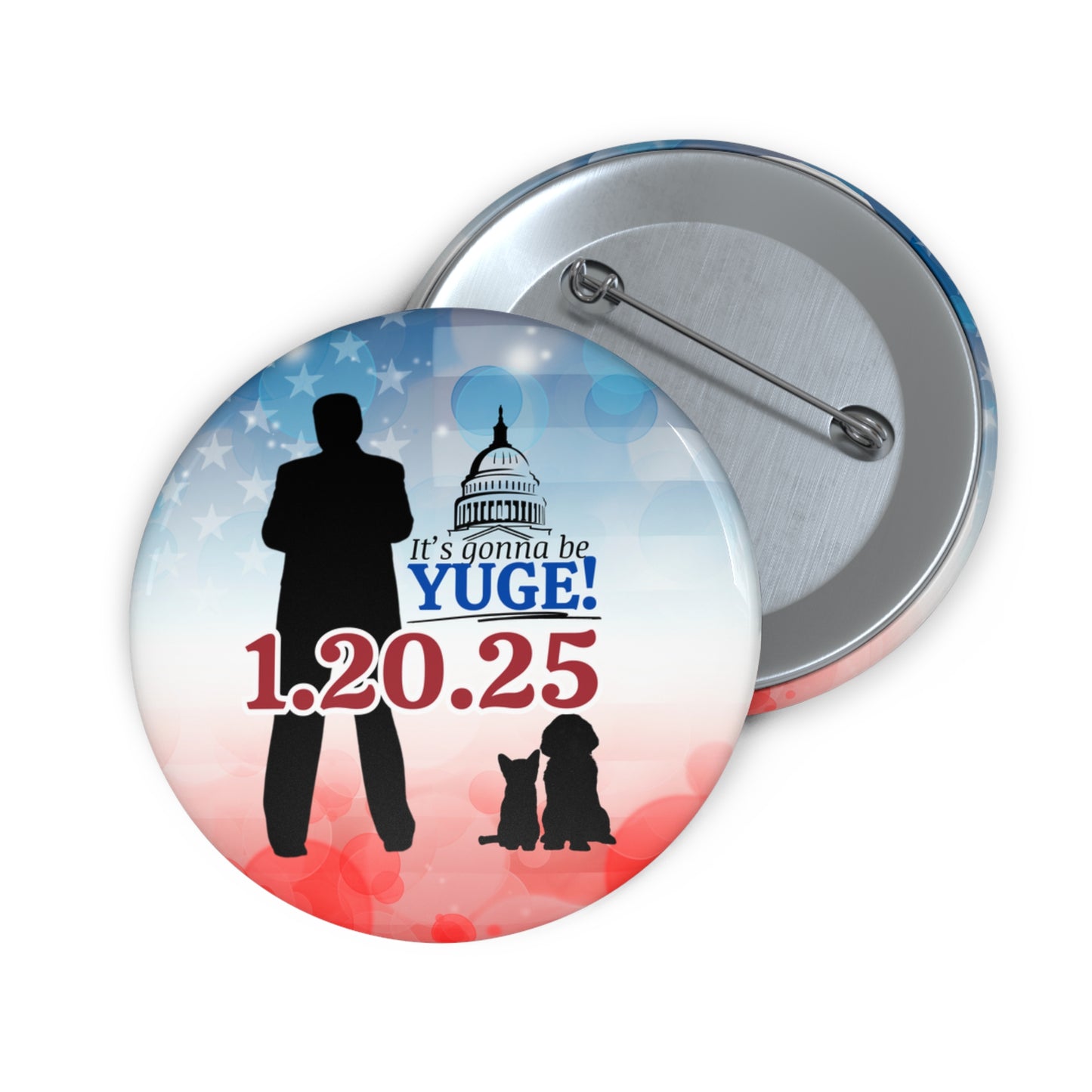 Gonna Be Yuge Pin Buttons