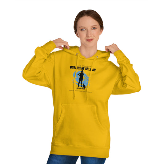 Hurricane Milton Cat Lady Survivor Hooded Sweatshirt