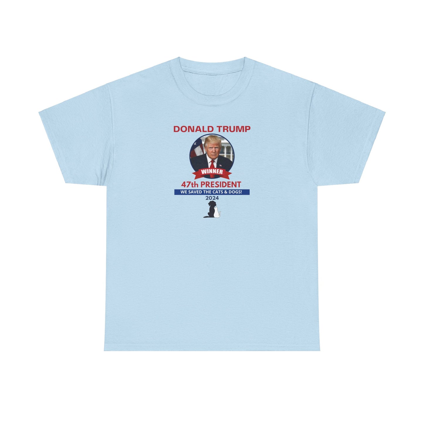 Donald Trump 47th President Unisex Heavy Cotton Tee