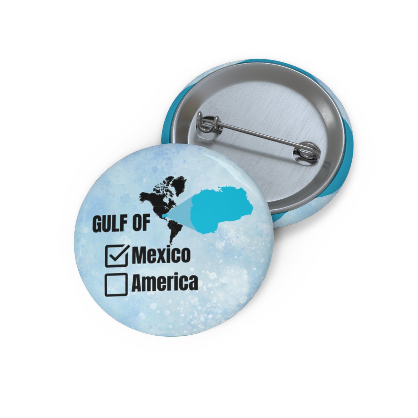 Gulf of Mexico Pin Button