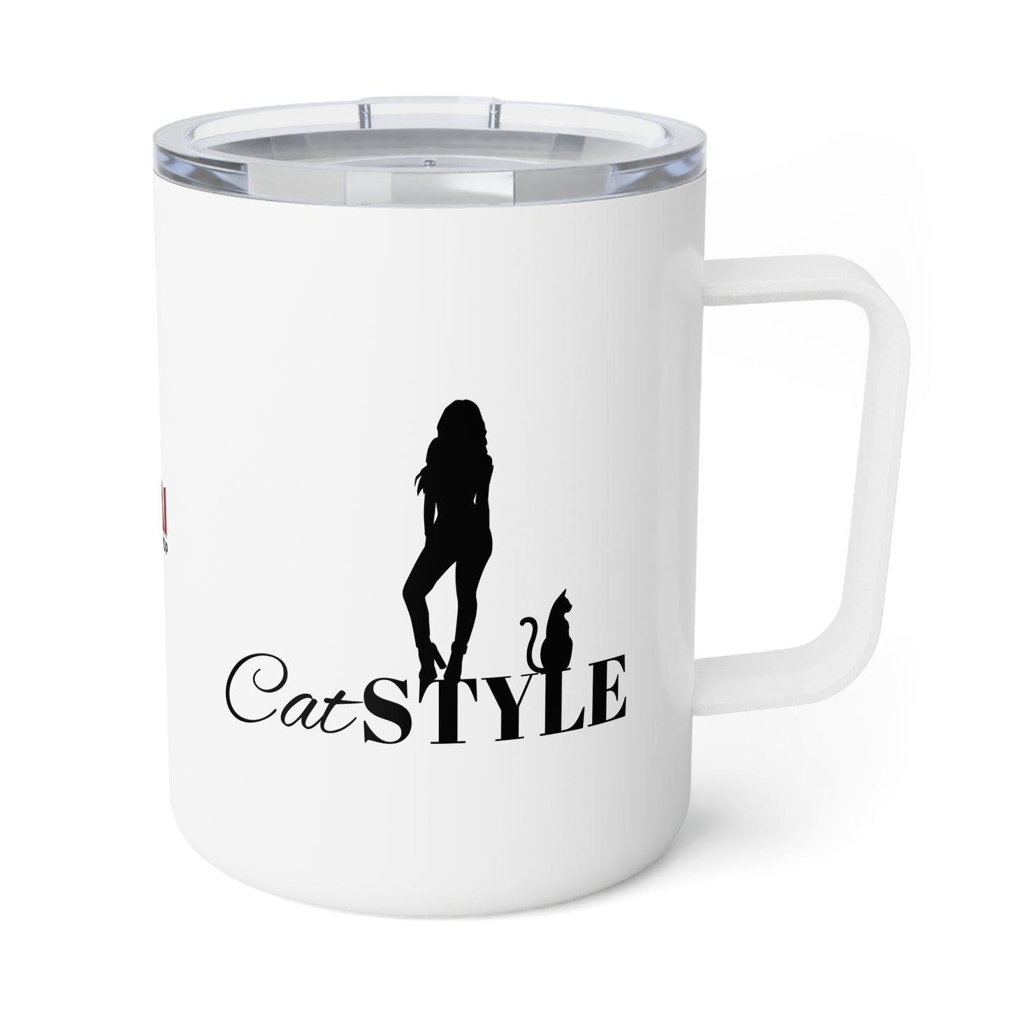 Cat Style Insulated Coffee Mug, 10oz