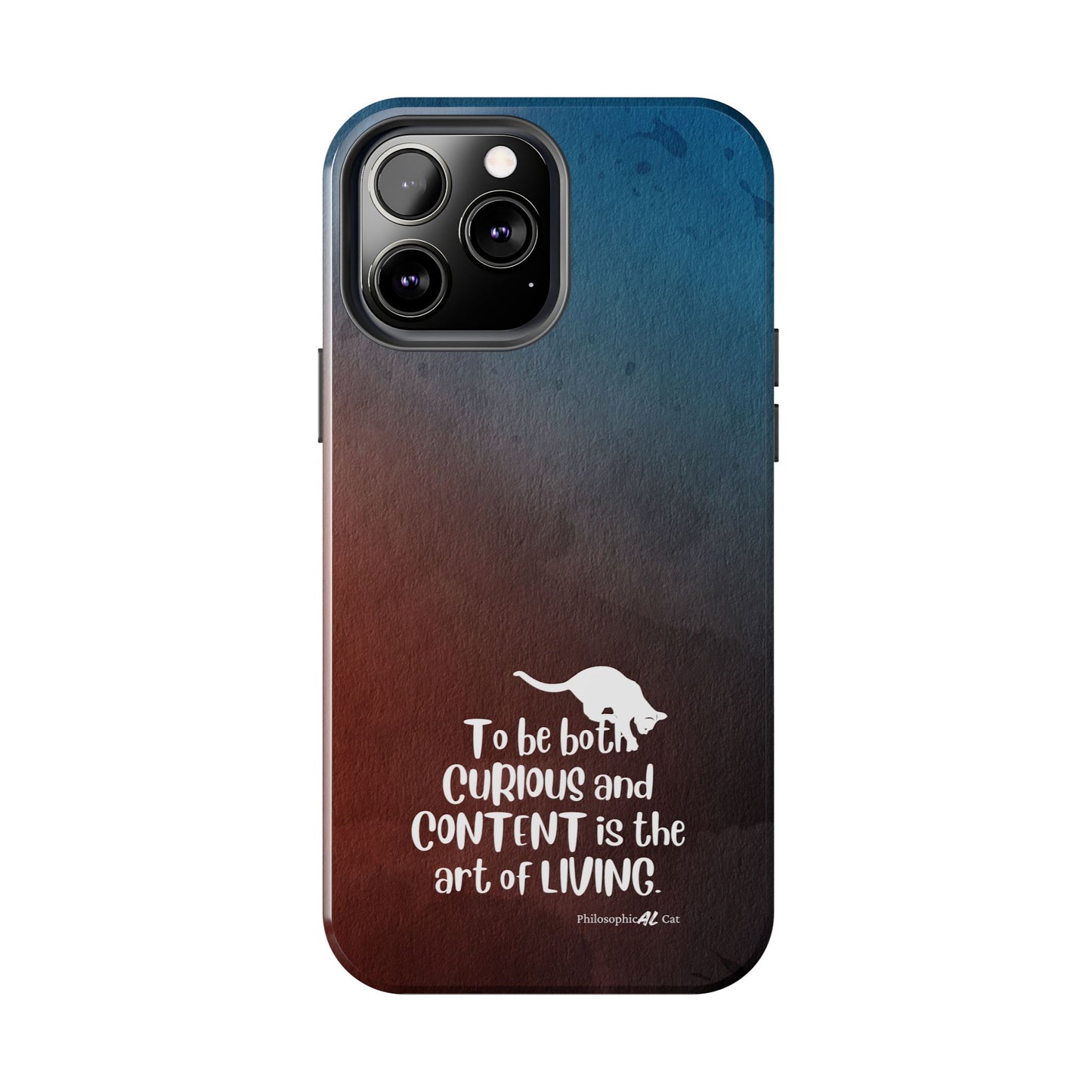 Curious & Content Tough Phone Cases