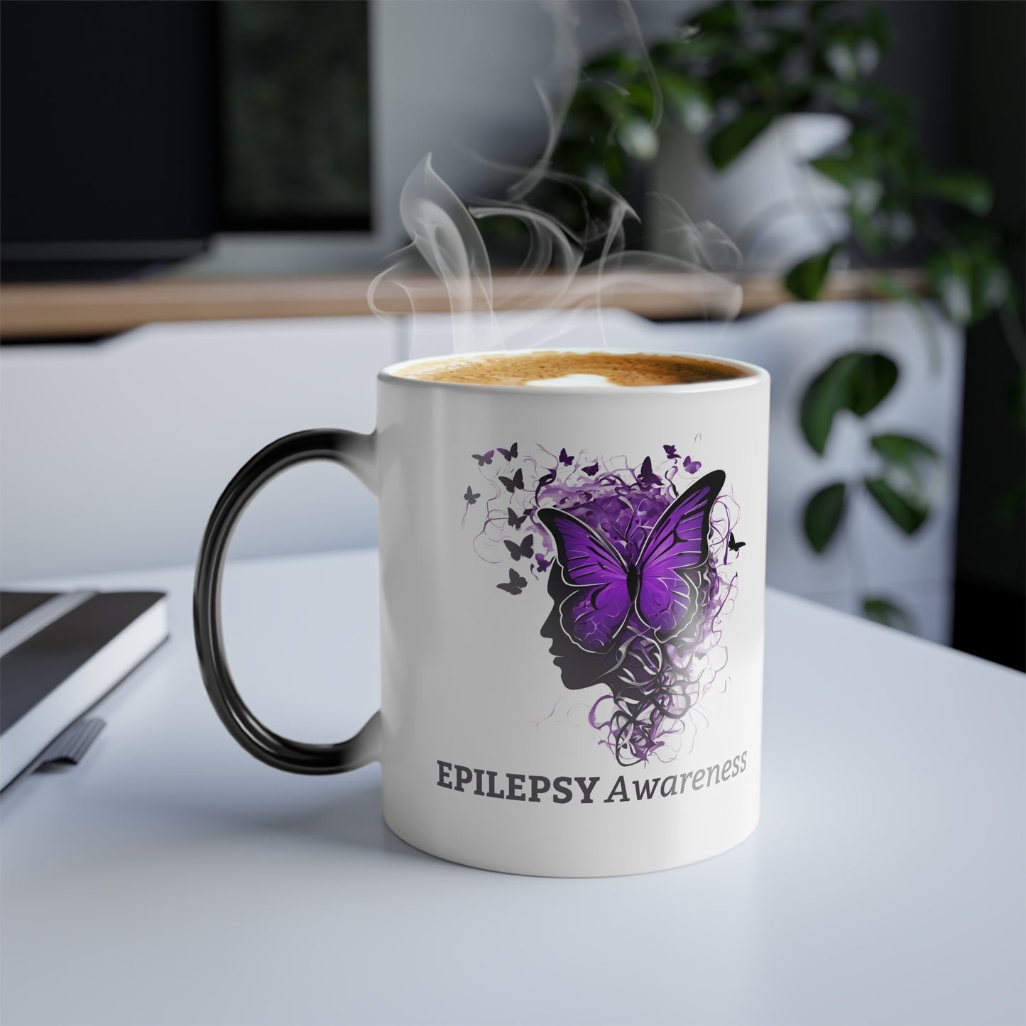 Epilepsy Awareness Color Morphing Mug, 11oz