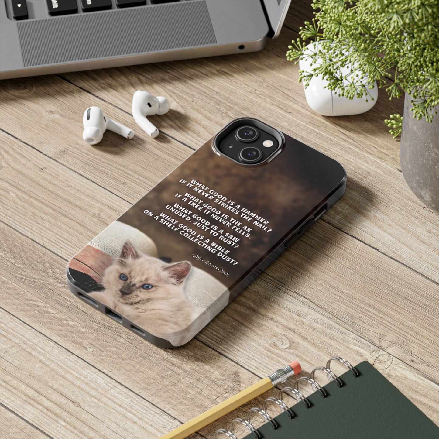 Dusty Bible Tough Phone Cases