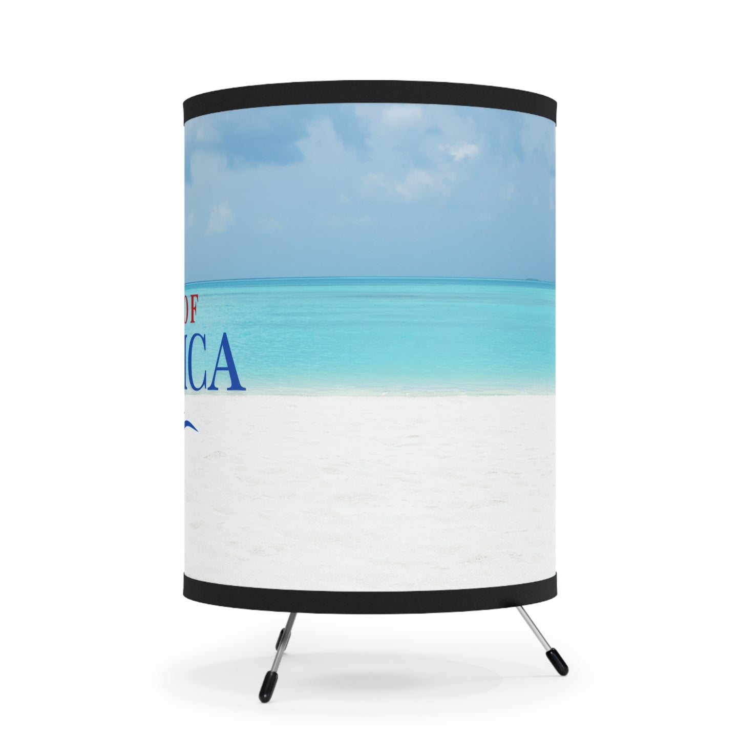 Gulf of America Tripod Lamp - Coastal Home Decor