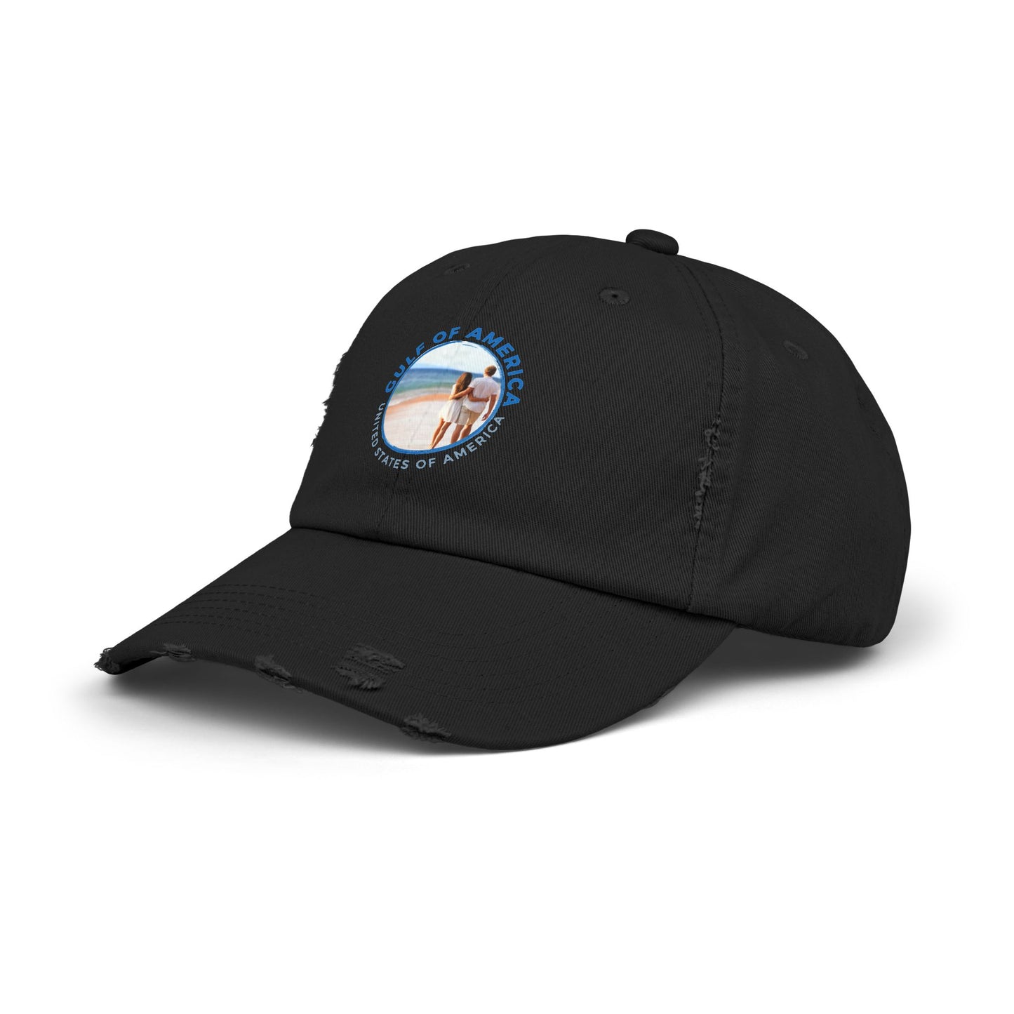 Gulf of America Unisex Distressed Cap