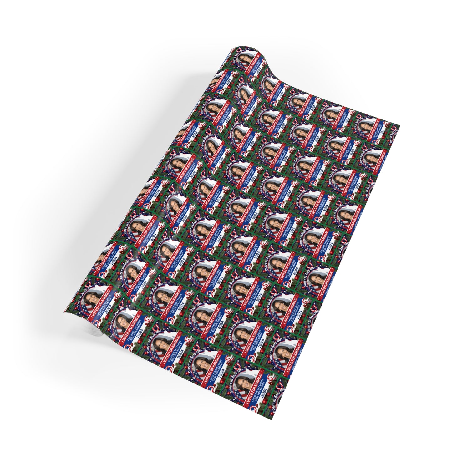 Voted for Kamala Gift Wrapping Paper Rolls, 1pc