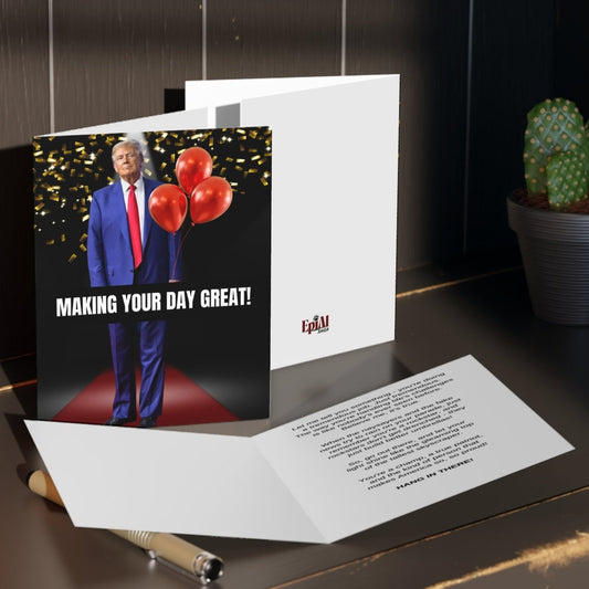 Donald Trump Encouragement Greeting Cards (8, 16, and 24 pcs)