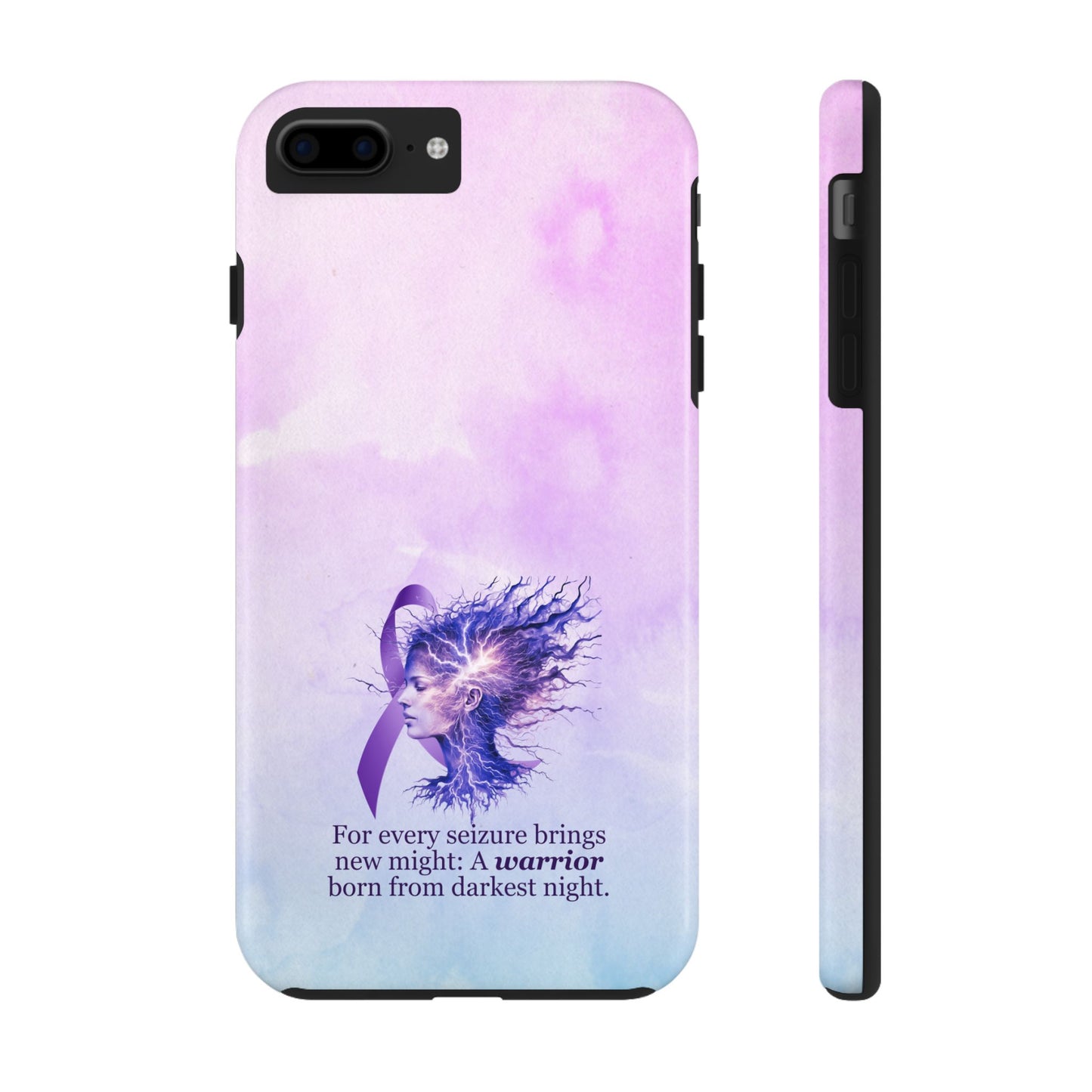 A Warrior is Born Tough Phone Cases