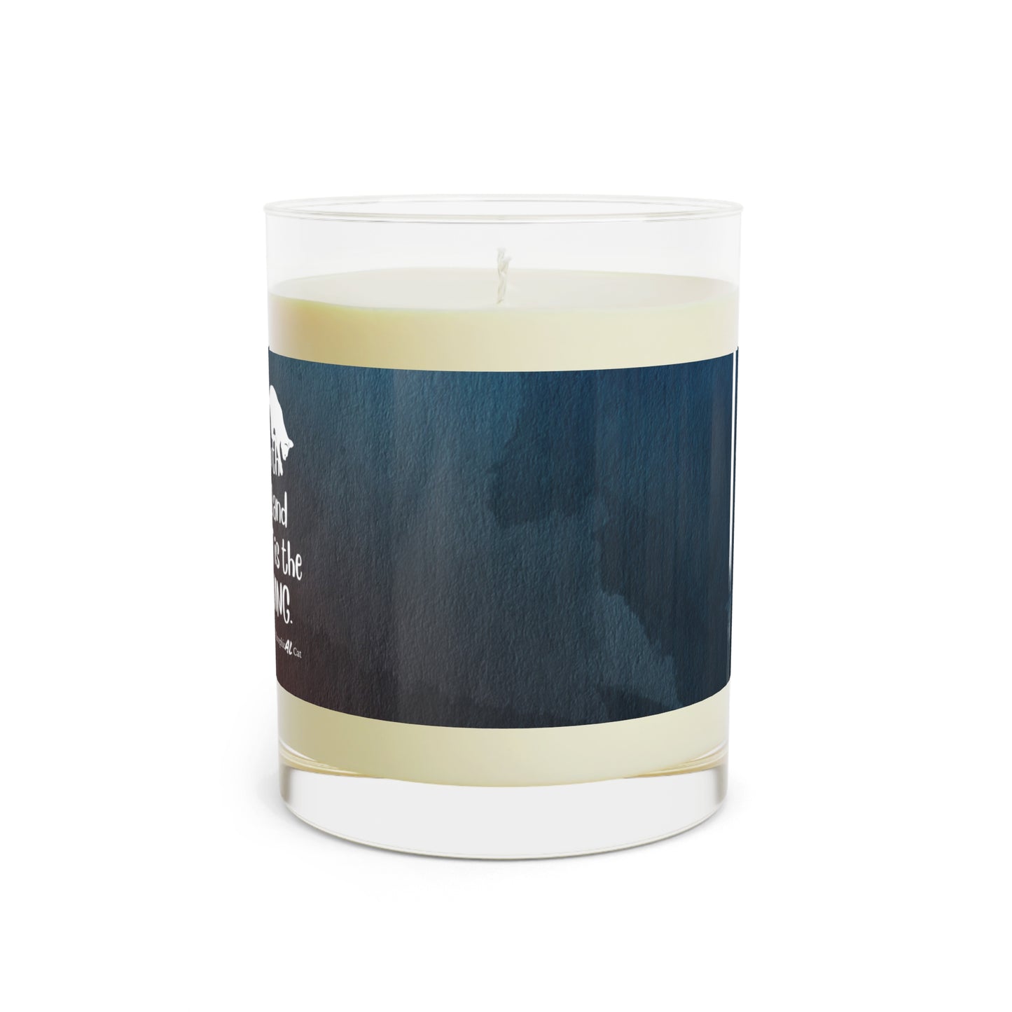 Curious & Content Scented Candle - Full Glass, 11oz