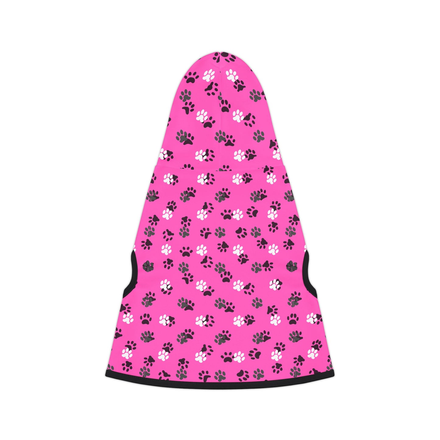 Pink Paw Prints Pet Hoodie