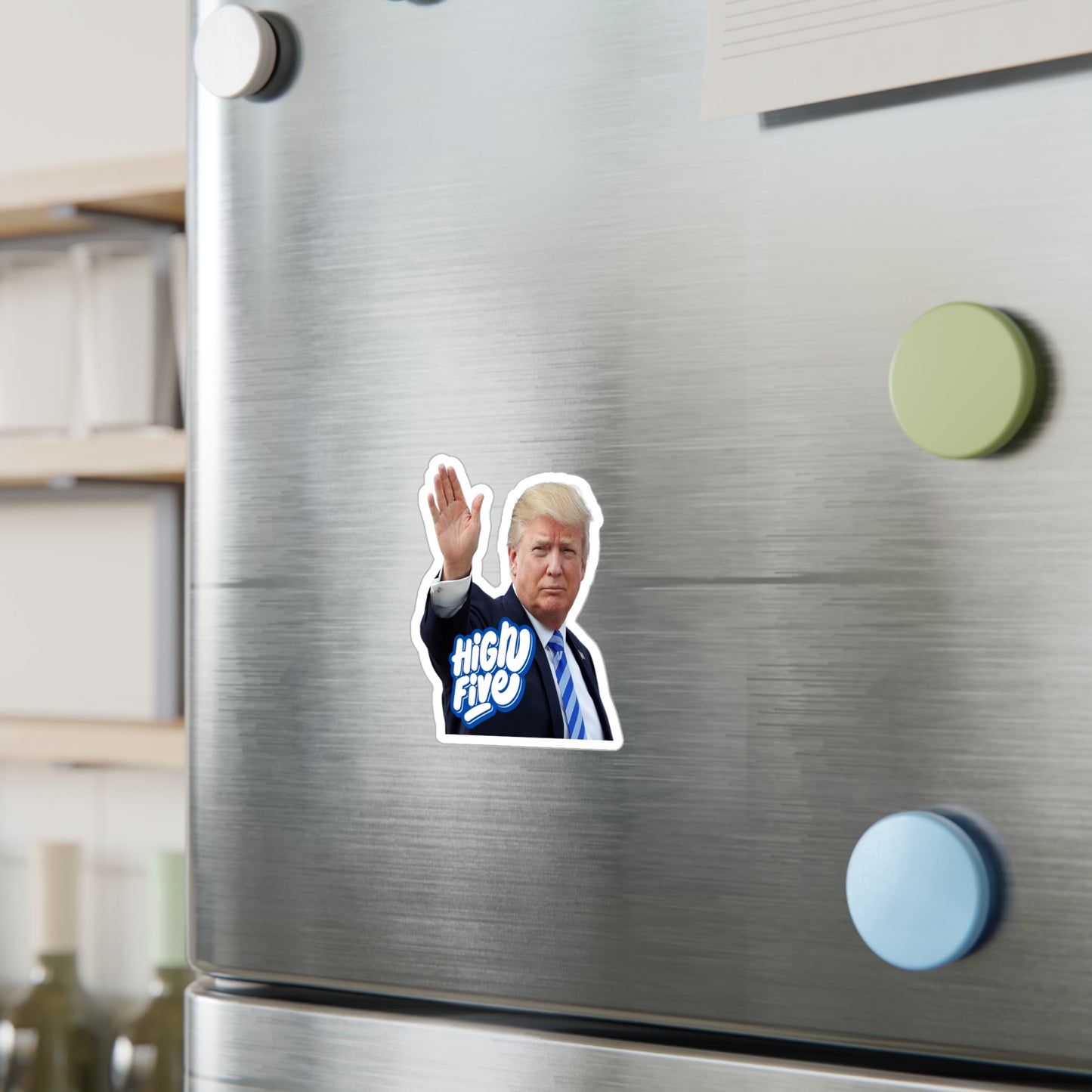 Trump High Five Kiss-Cut Vinyl Decals