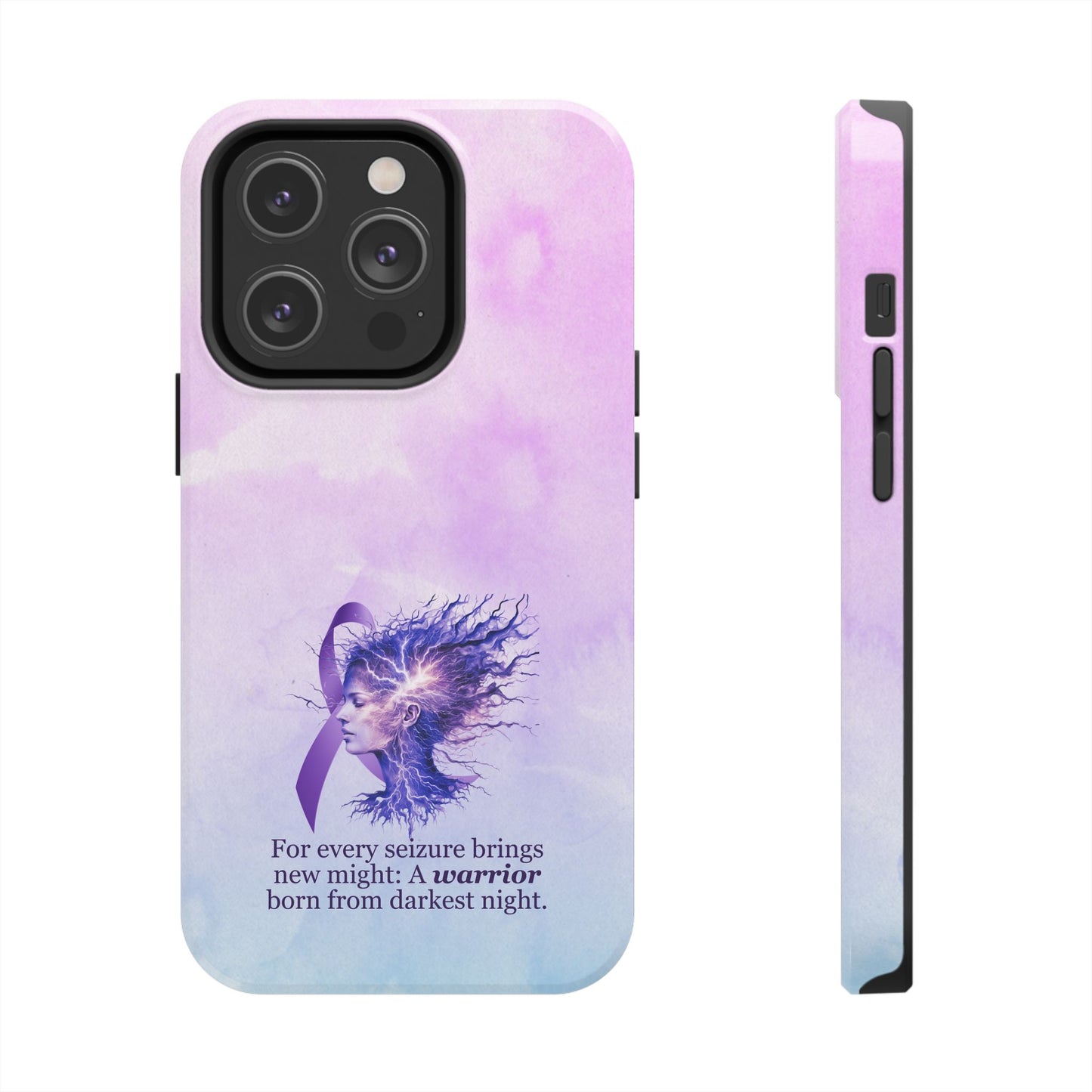 A Warrior is Born Tough Phone Cases