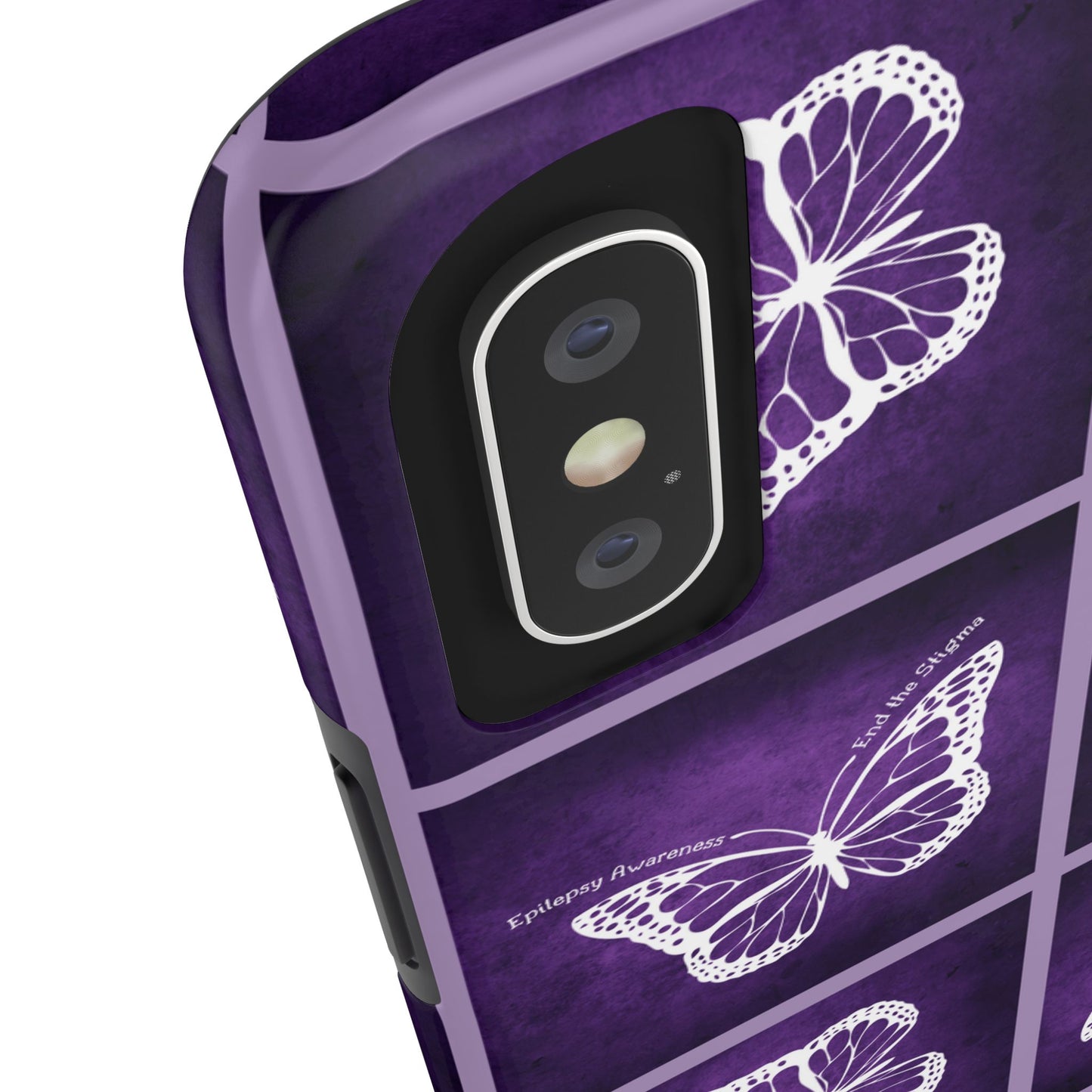 Elegant Butterfly Tough Phone Case - Stylish Protection for Nature Lovers