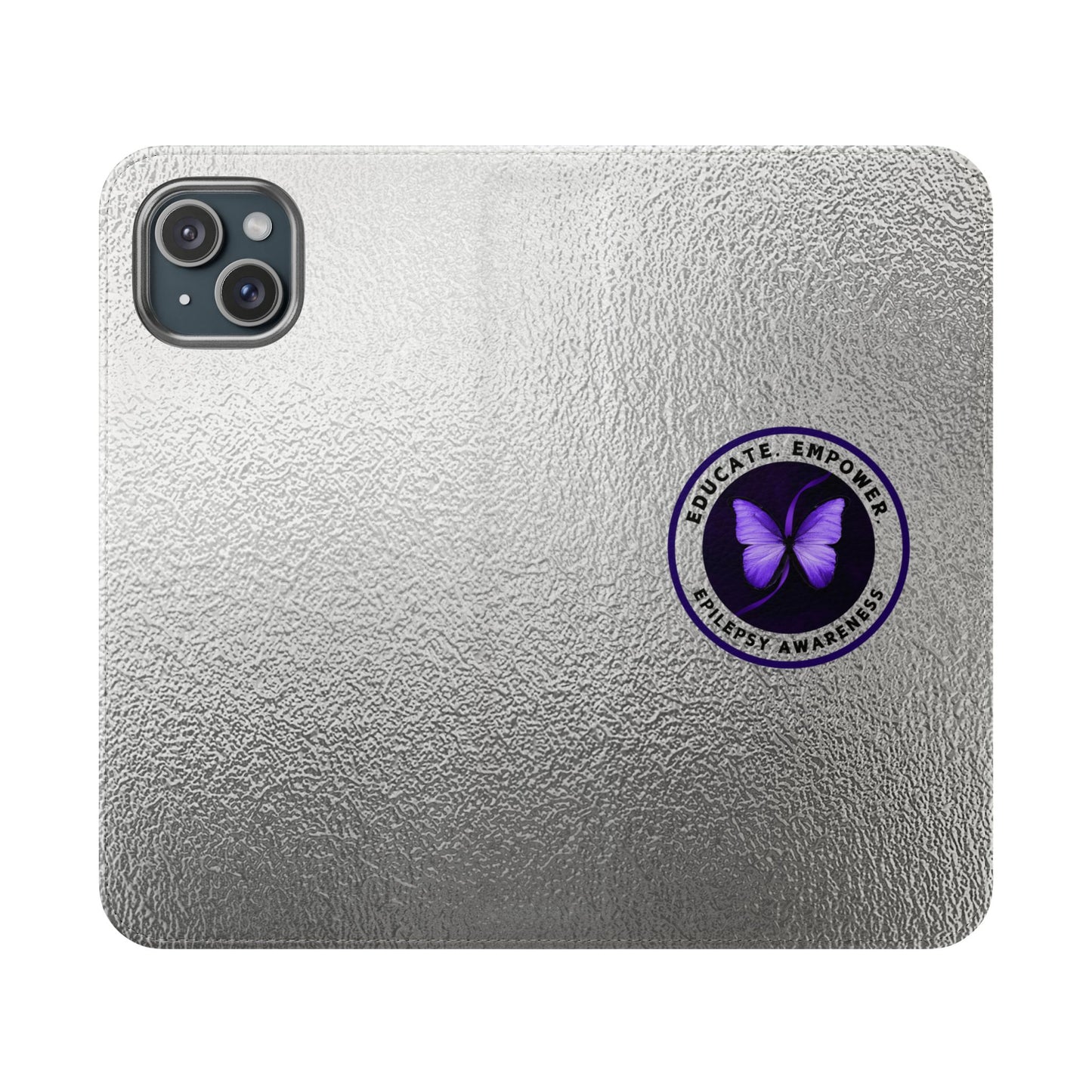 Educate Empower Epilepsy Awareness Flip Cases