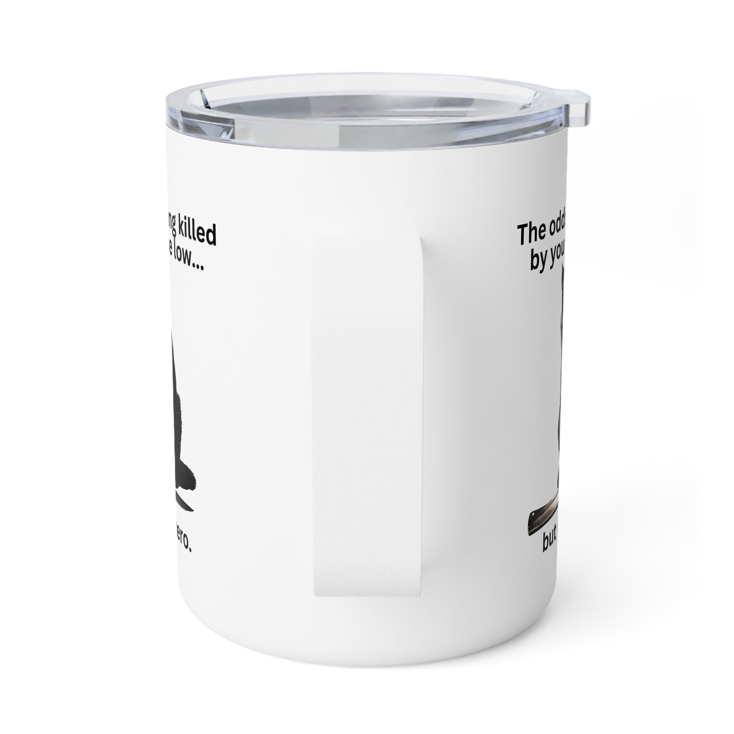 Killer Cat Odds Insulated Coffee Mug, 10oz