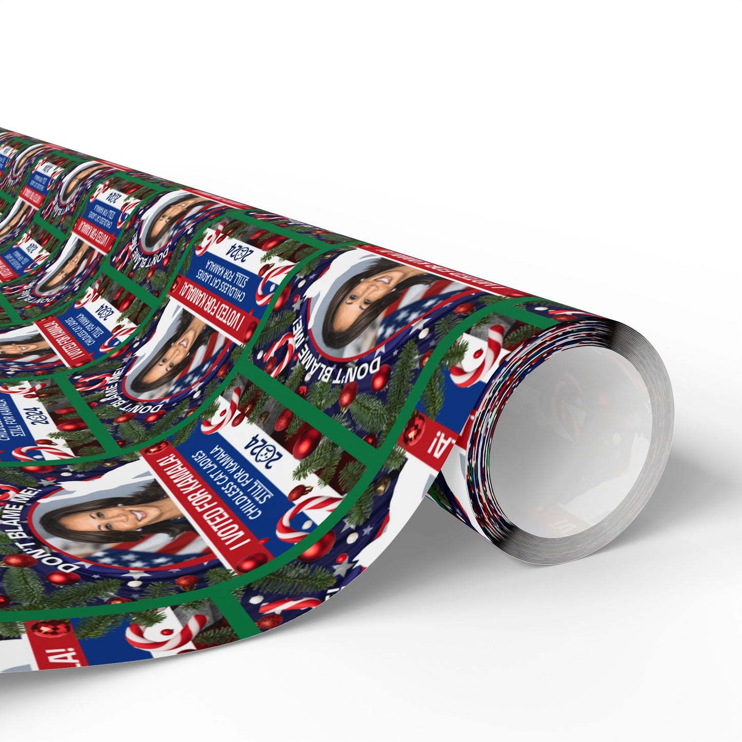 Don't Blame Me - Voted for Kamala Christmas Wrapping Papers