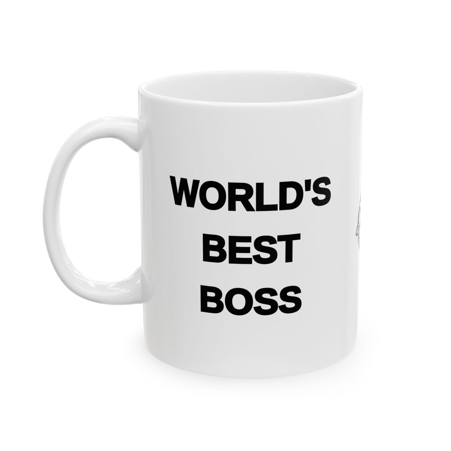 Trump: World's Best Boss Ceramic Mug, (11oz, 15oz)