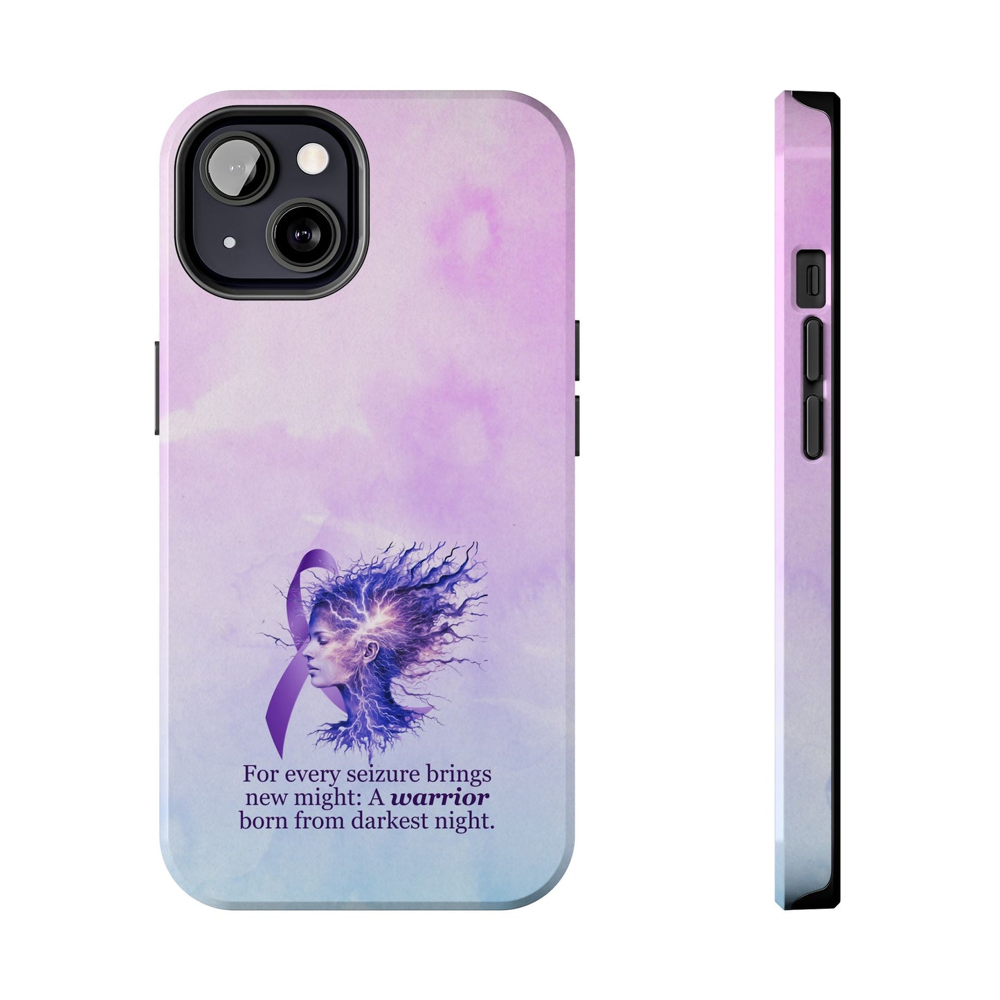 A Warrior is Born Tough Phone Cases