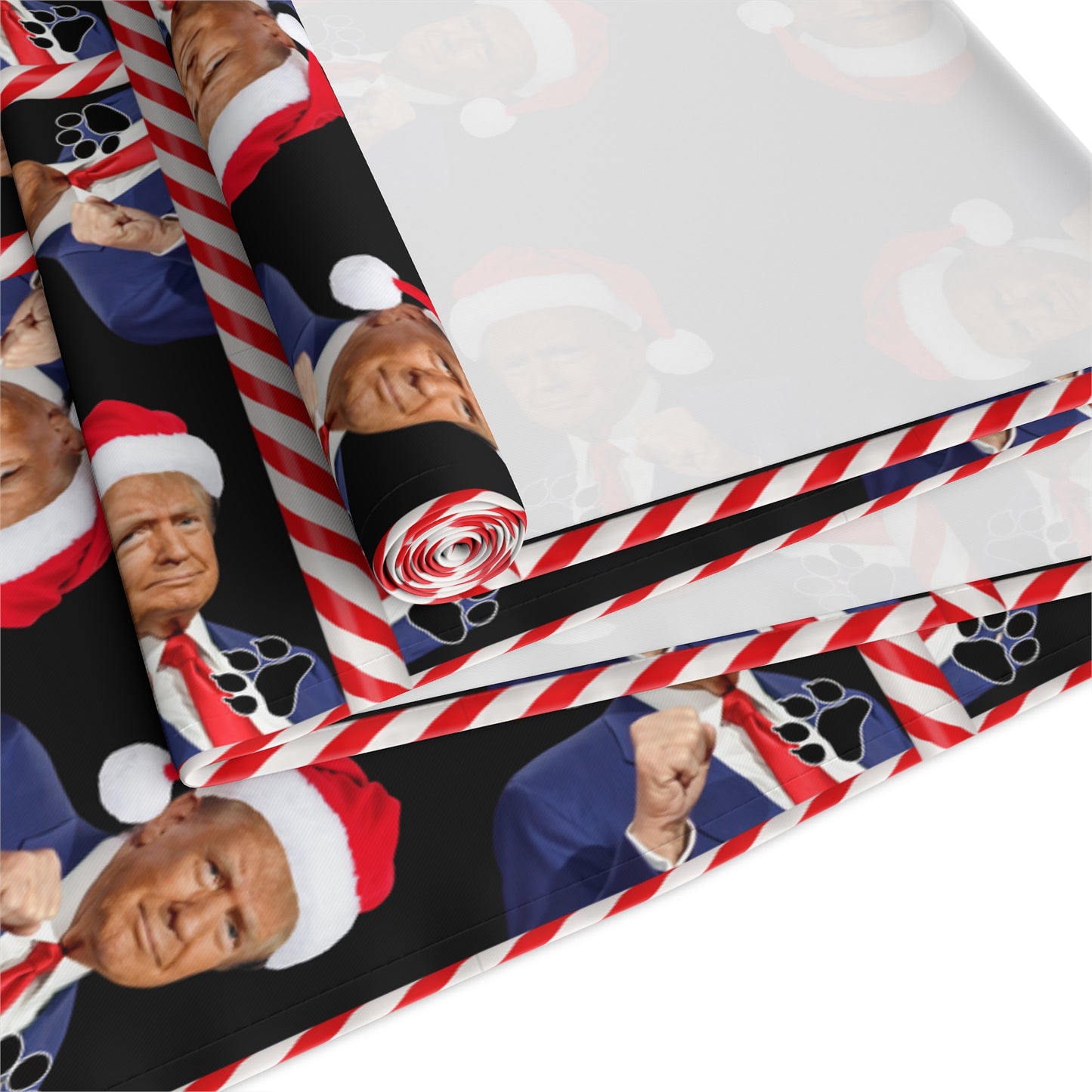 Trump Novelty Christmas Table Runner (Cotton, Poly)